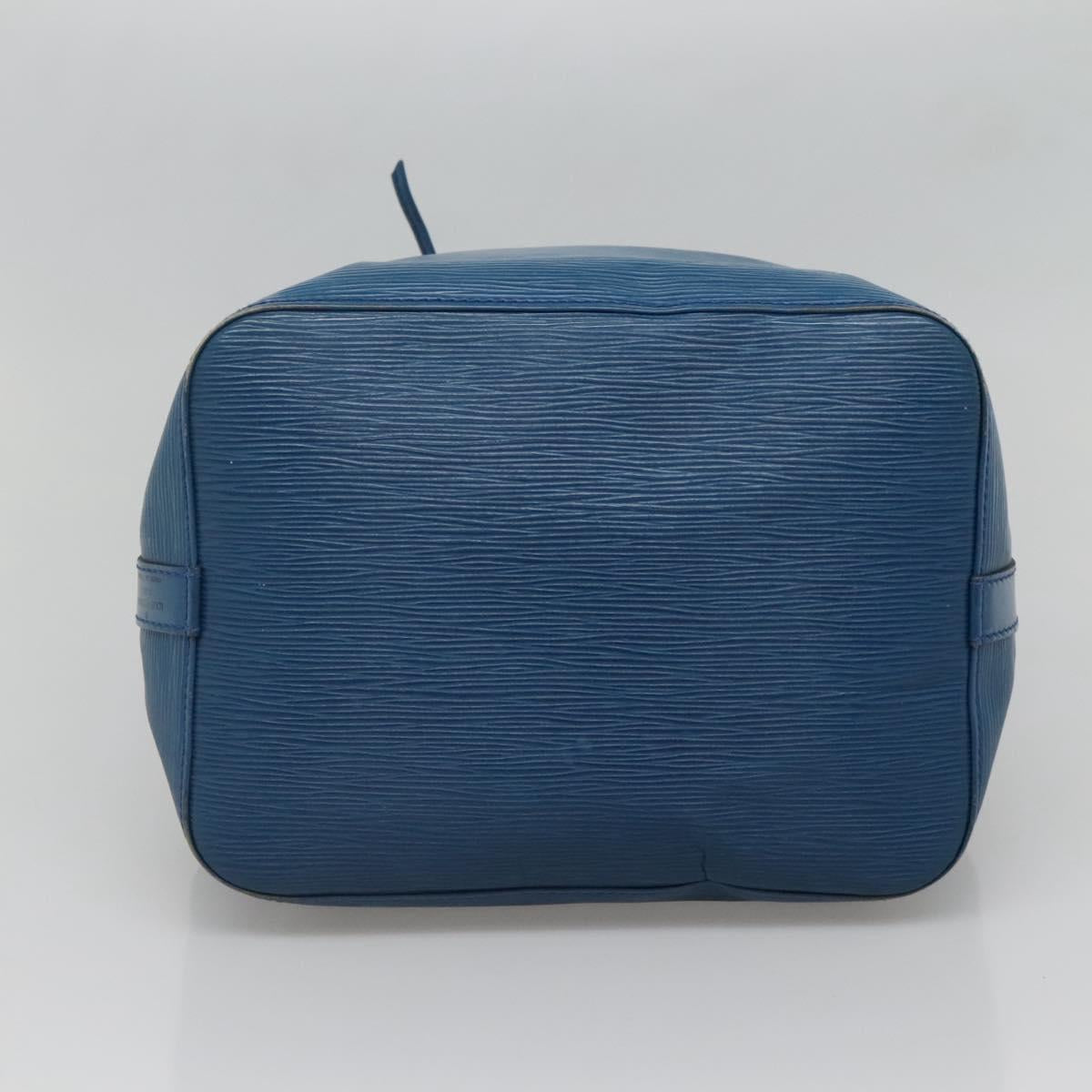 LOUIS VUITTON Epi Petit Noe Shoulder Bag Blue M44105 LV Auth 134580