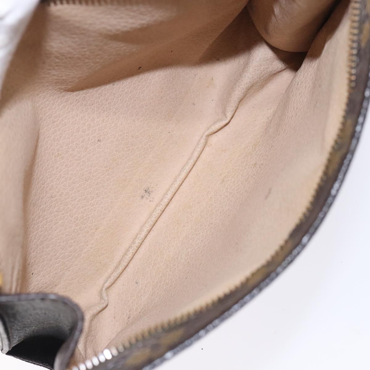 LOUIS VUITTON Monogram Poche Toilette 19 Pouch M47544 LV Auth 134601