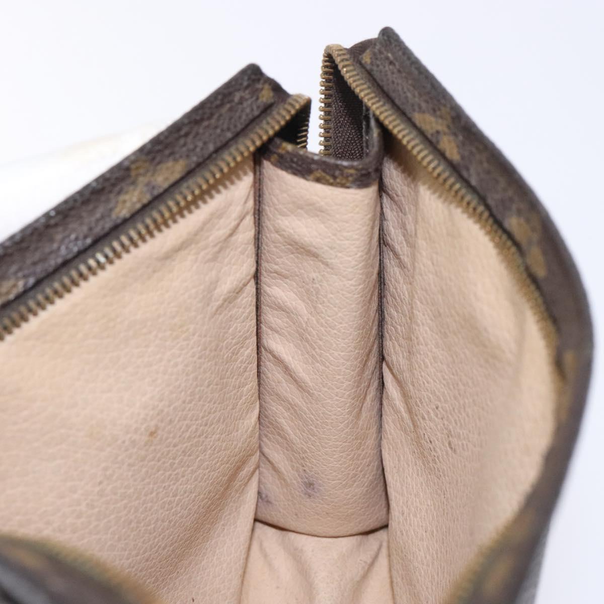 LOUIS VUITTON Monogram Poche Toilette 19 Pouch M47544 LV Auth 134601