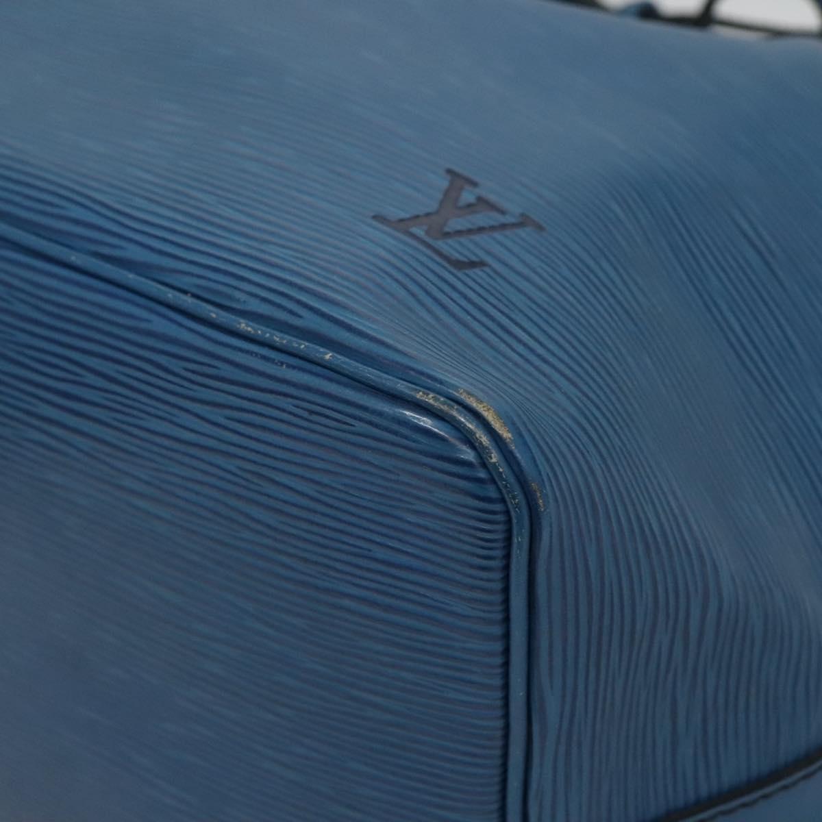 LOUIS VUITTON Epi Petit Noe Shoulder Bag Blue M44105 LV Auth 134617