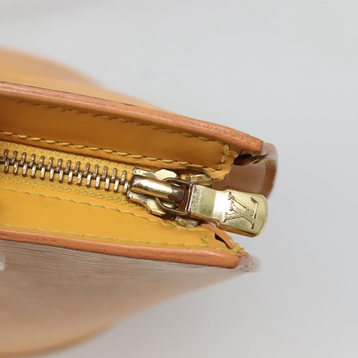 LOUIS VUITTON Epi Saint Jacques Shopping Shoulder Bag Yellow M52269 Auth 134619