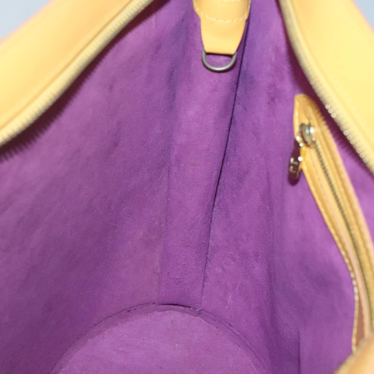 LOUIS VUITTON Epi Saint Jacques Shopping Shoulder Bag Yellow M52269 Auth 134619