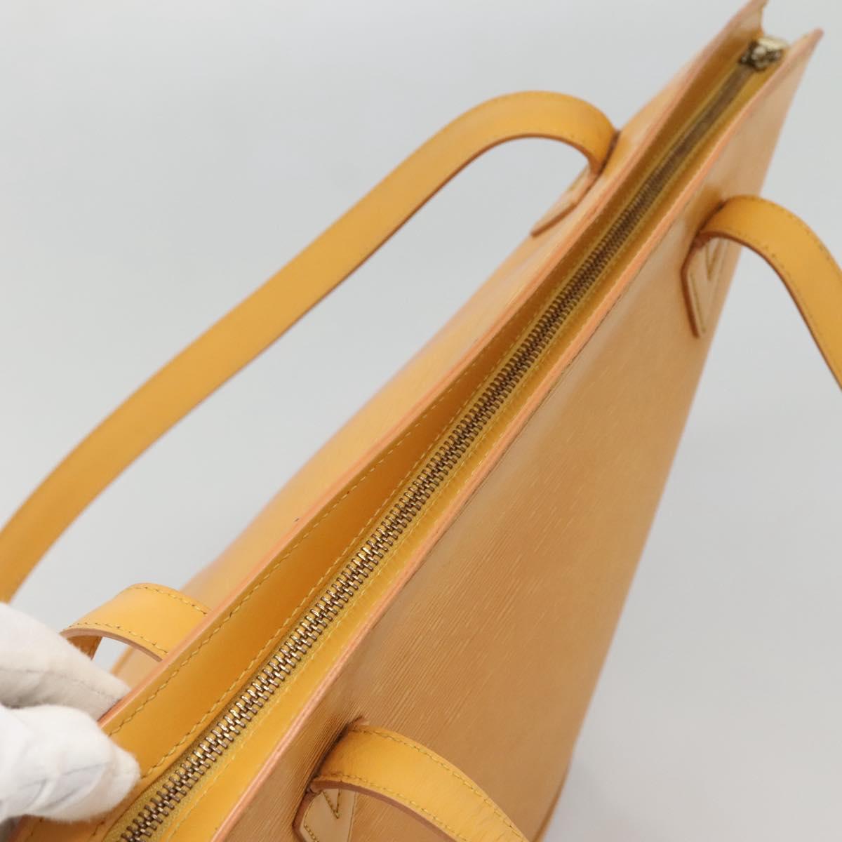 LOUIS VUITTON Epi Saint Jacques Shopping Shoulder Bag Yellow M52269 Auth 134619