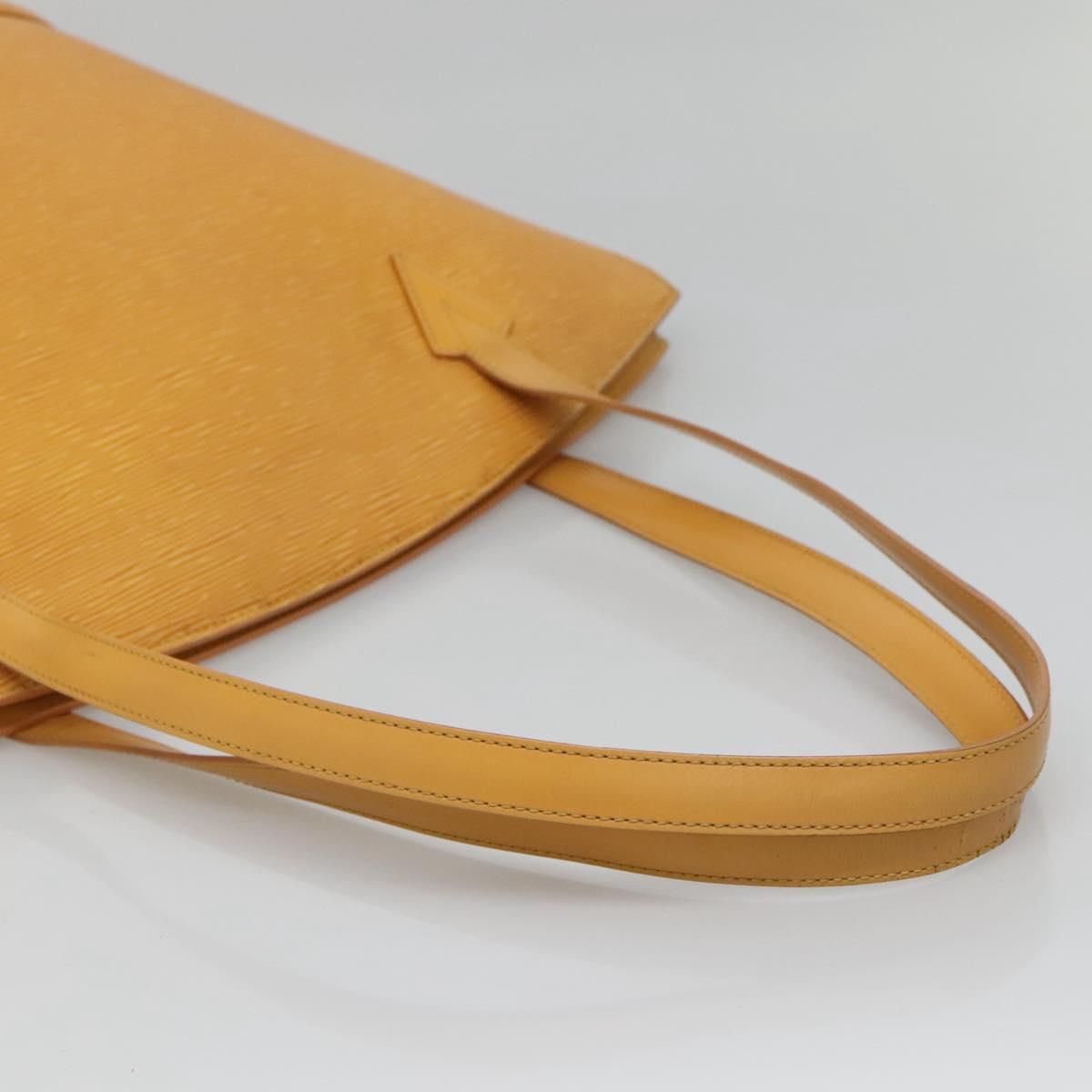 LOUIS VUITTON Epi Saint Jacques Shopping Shoulder Bag Yellow M52269 Auth 134619