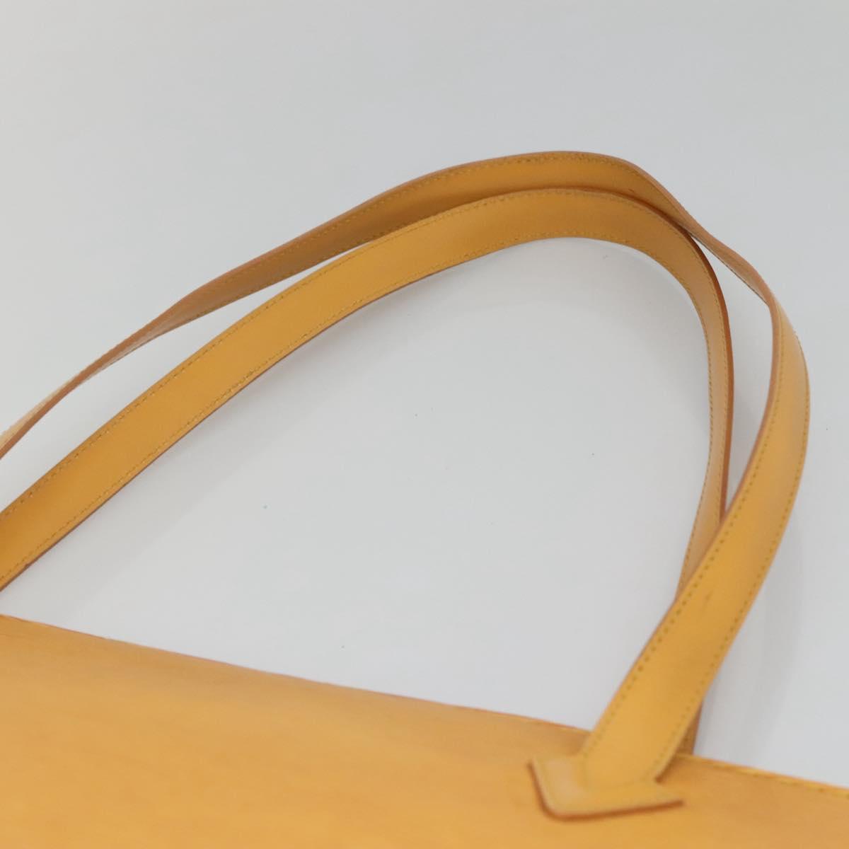 LOUIS VUITTON Epi Saint Jacques Shopping Shoulder Bag Yellow M52269 Auth 134619