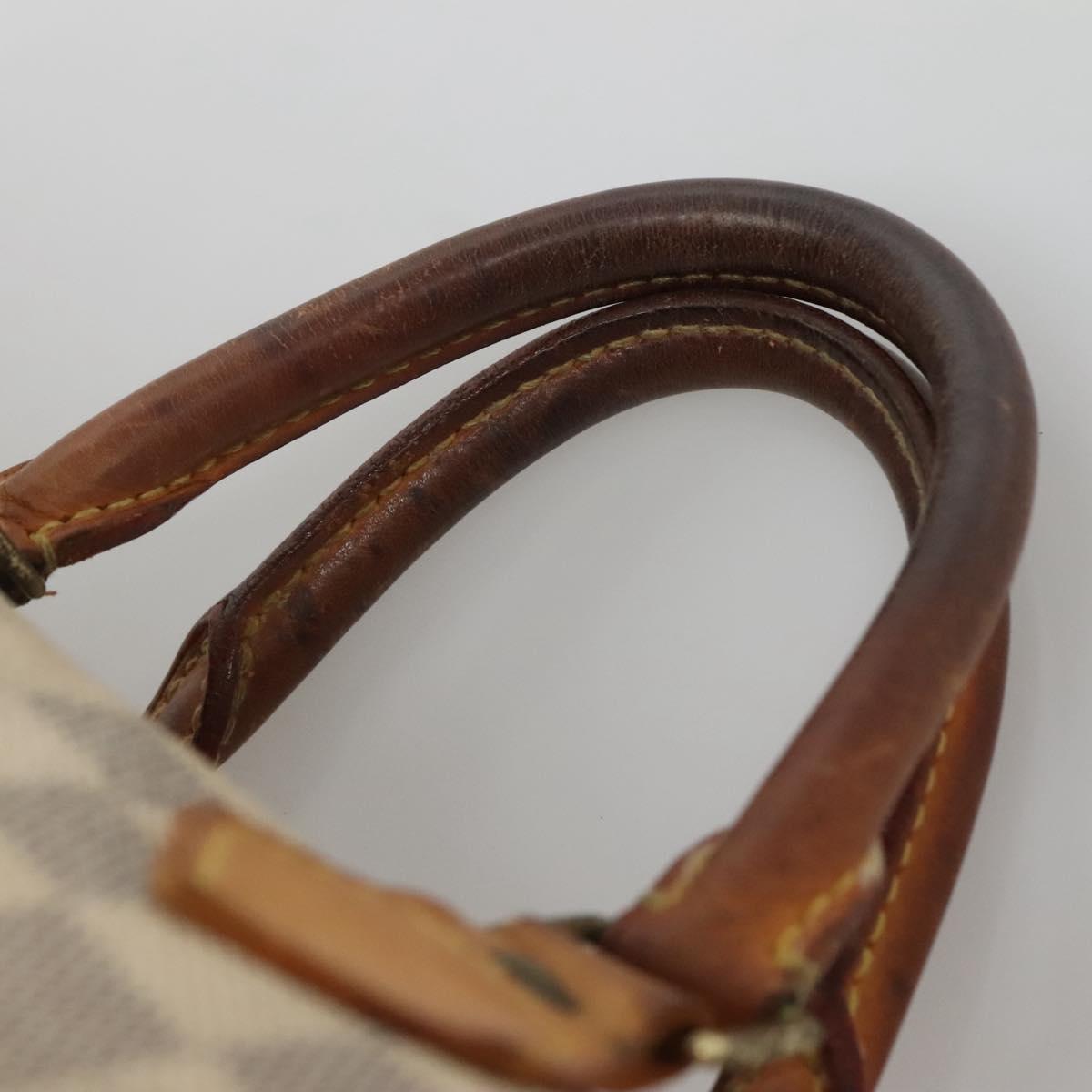 LOUIS VUITTON Damier Azur Speedy 30 Hand Bag N41533 LV Auth 134636