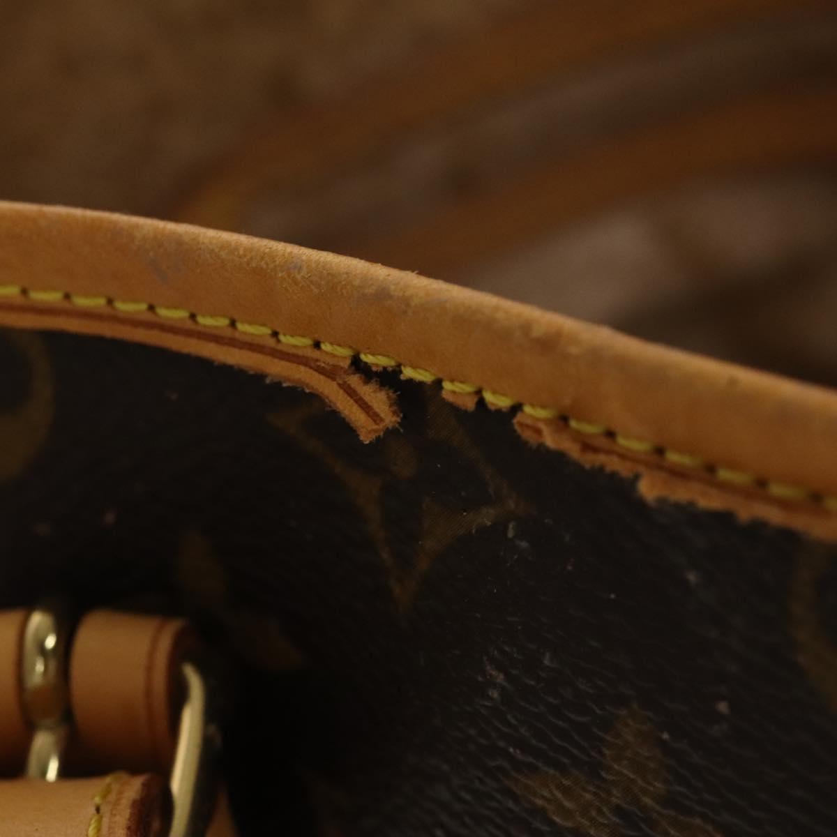 LOUIS VUITTON Monogram Bucket GM Shoulder Bag M42236 LV Auth 134662