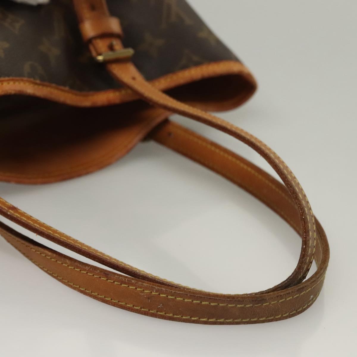 LOUIS VUITTON Monogram Bucket GM Shoulder Bag Vintage M42236 LV Auth 134708