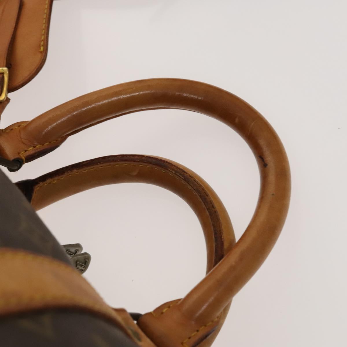 LOUIS VUITTON Monogram Keepall Bandouliere 50 Boston Bag M41416 LV Auth 134710