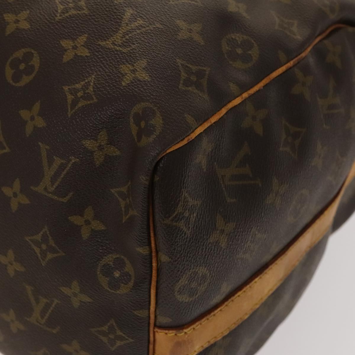 LOUIS VUITTON Monogram Keepall Bandouliere 50 Boston Bag M41416 LV Auth 134710