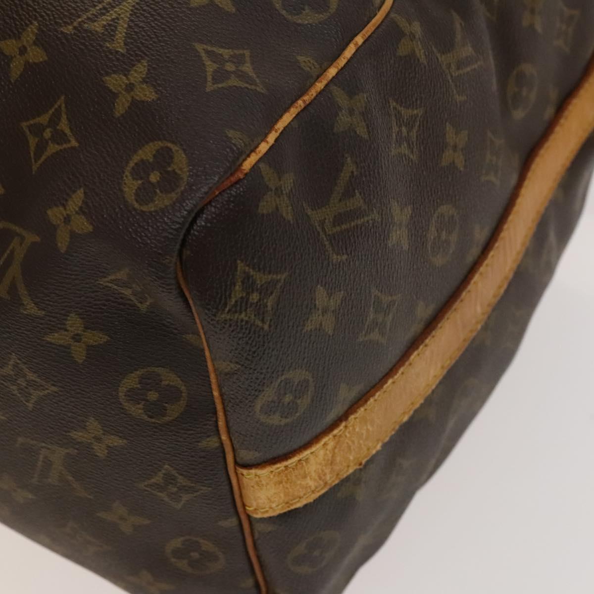 LOUIS VUITTON Monogram Keepall Bandouliere 50 Boston Bag M41416 LV Auth 134710
