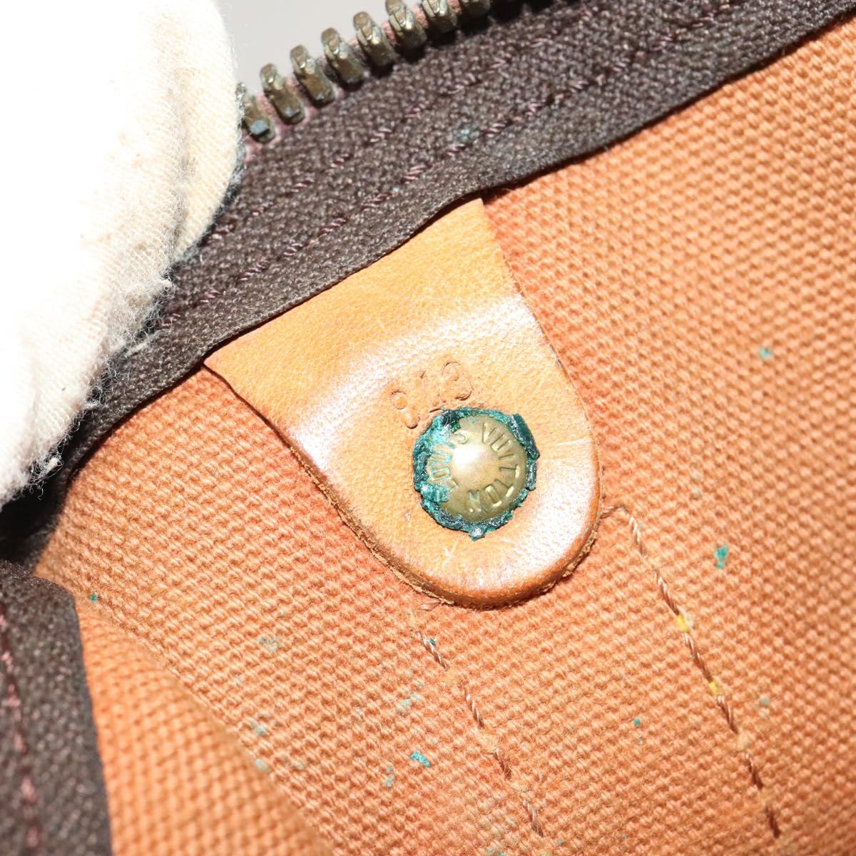 LOUIS VUITTON Monogram Keepall Bandouliere 50 Boston Bag M41416 LV Auth 134710