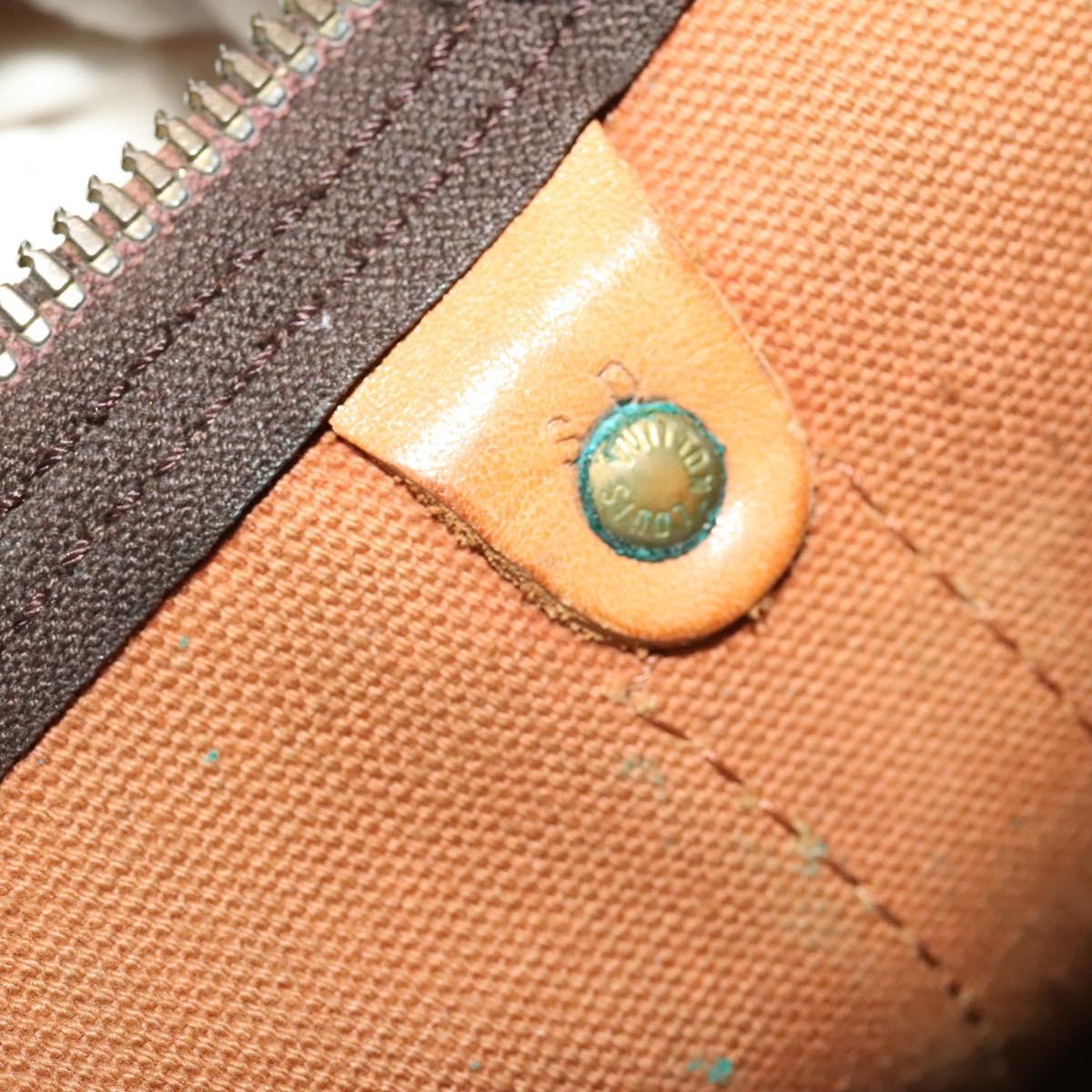 LOUIS VUITTON Monogram Keepall Bandouliere 50 Boston Bag M41416 LV Auth 134710