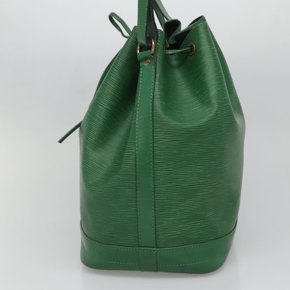 LOUIS VUITTON Epi Noe Shoulder Bag Green M44004 LV Auth 134715