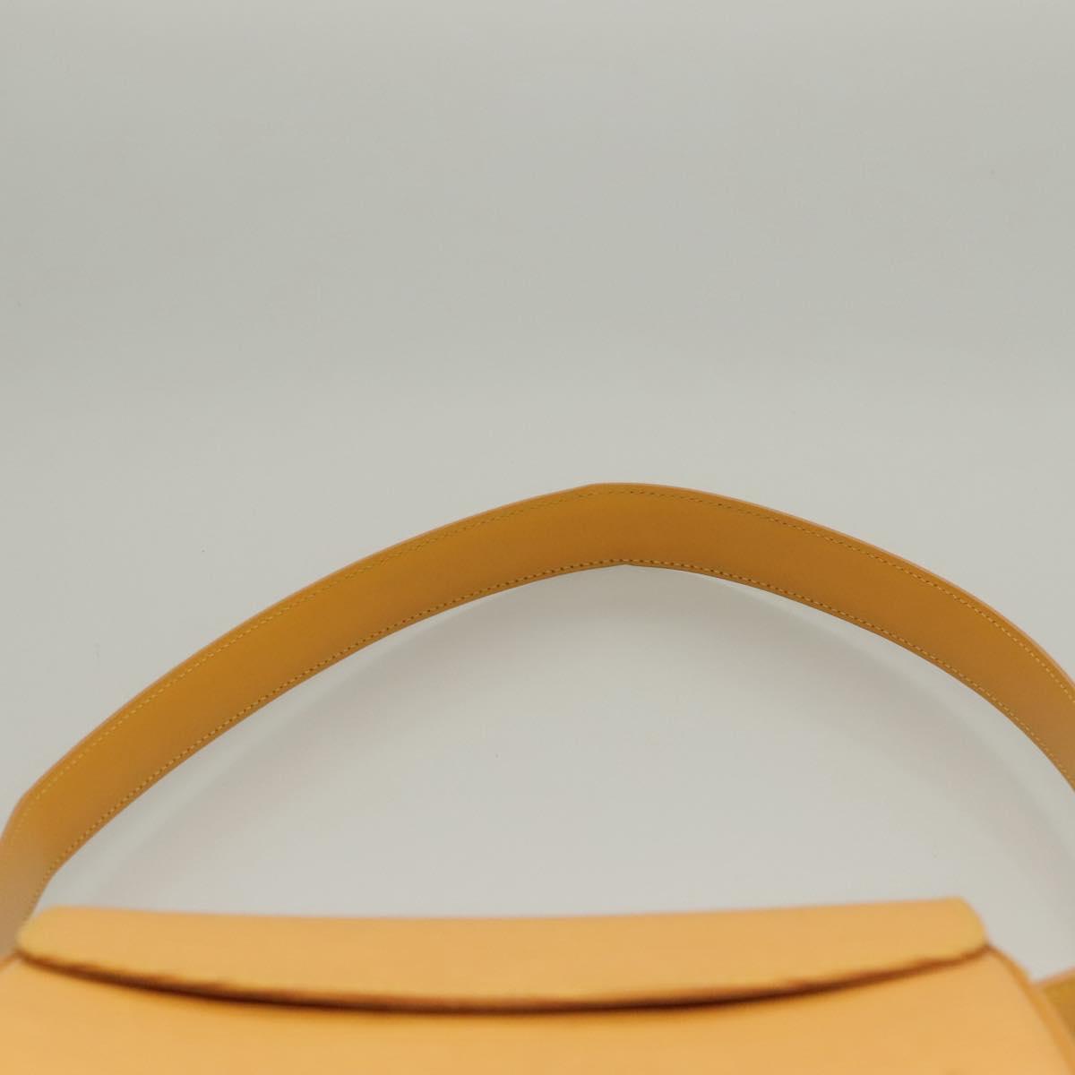 LOUIS VUITTON Epi Bushi Shoulder Bag Yellow M52209 LV Auth 134717