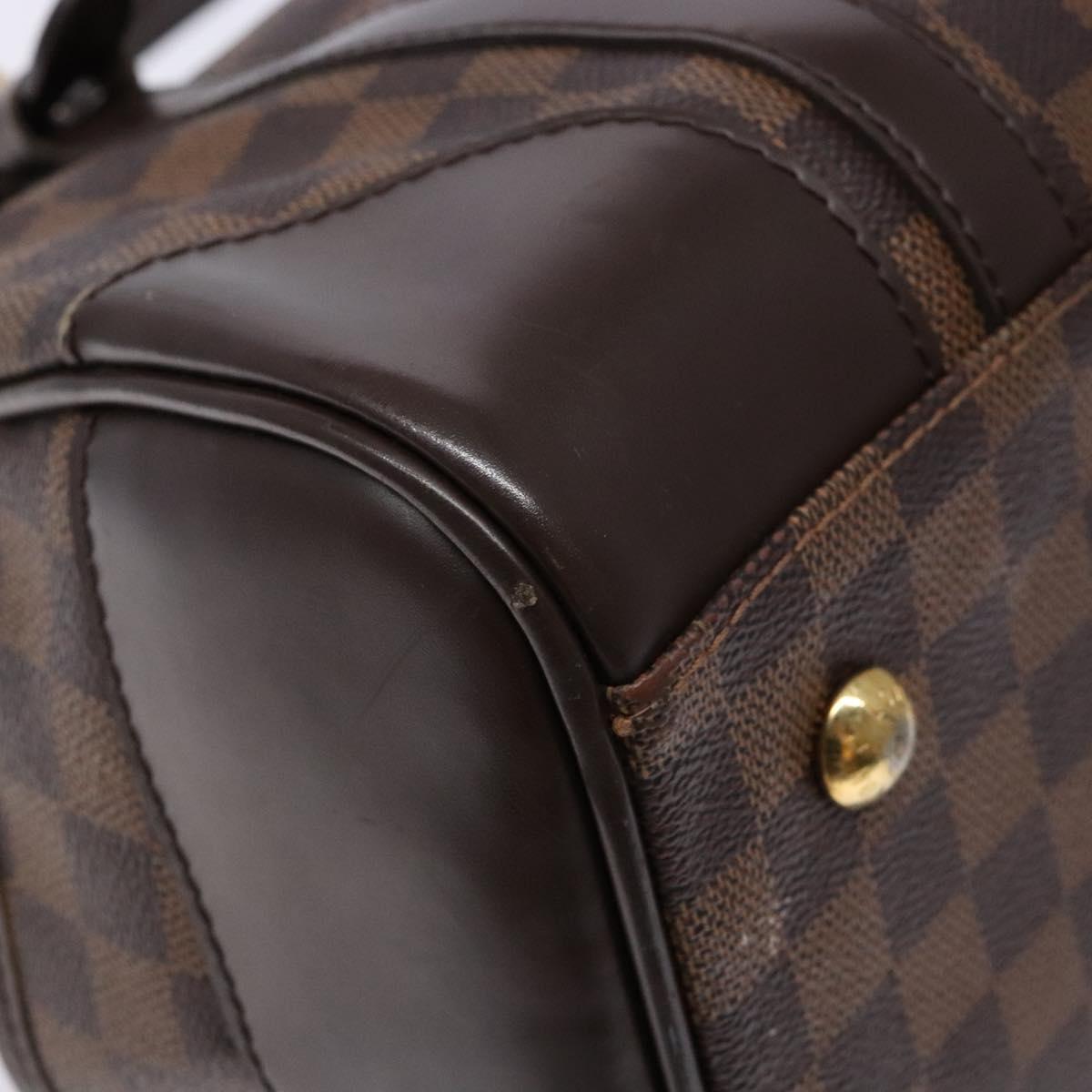 LOUIS VUITTON Damier Ebene Berkeley Hand Bag N52000 LV Auth 134725