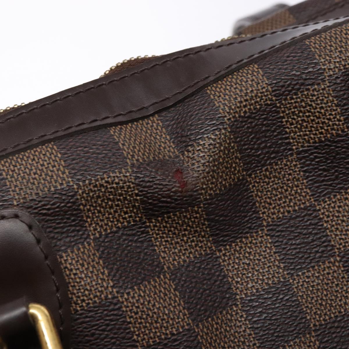 LOUIS VUITTON Damier Ebene Berkeley Hand Bag N52000 LV Auth 134725