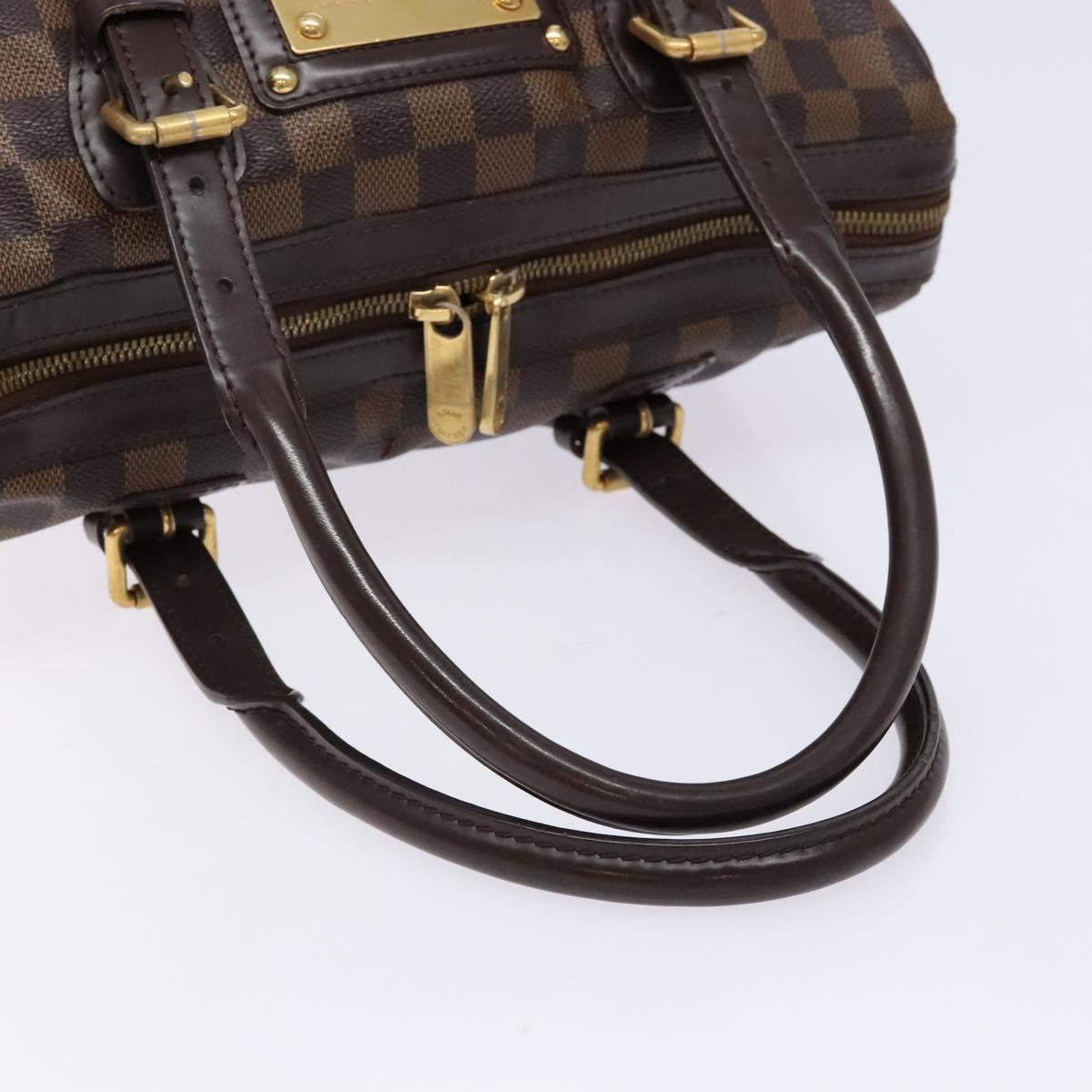 LOUIS VUITTON Damier Ebene Berkeley Hand Bag N52000 LV Auth 134725