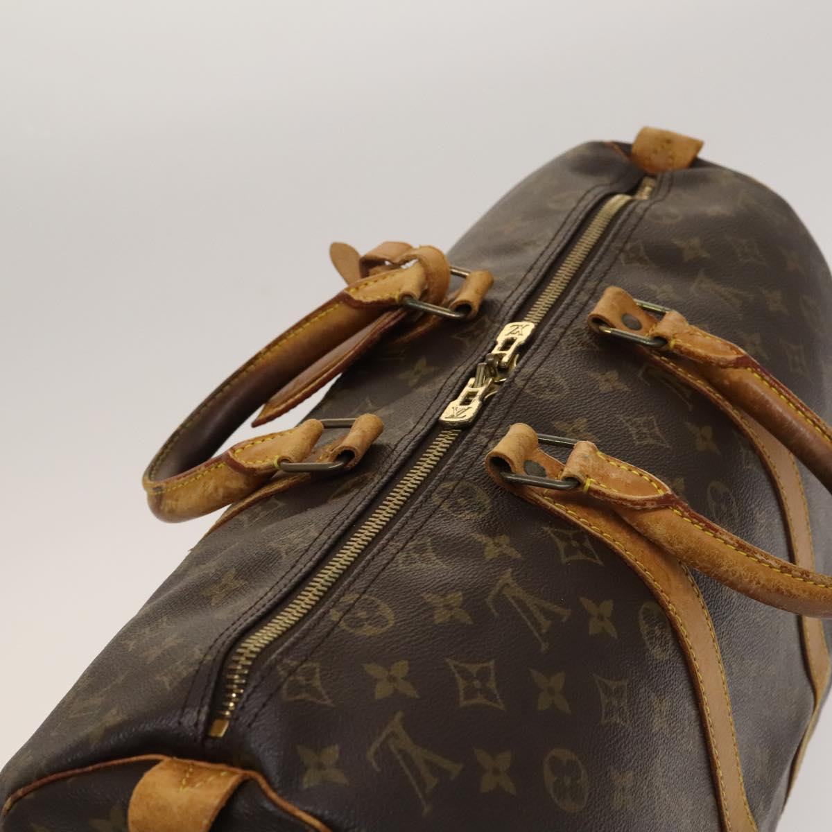LOUIS VUITTON Monogram Keepall 45 Boston Bag M41428 LV Auth 134772