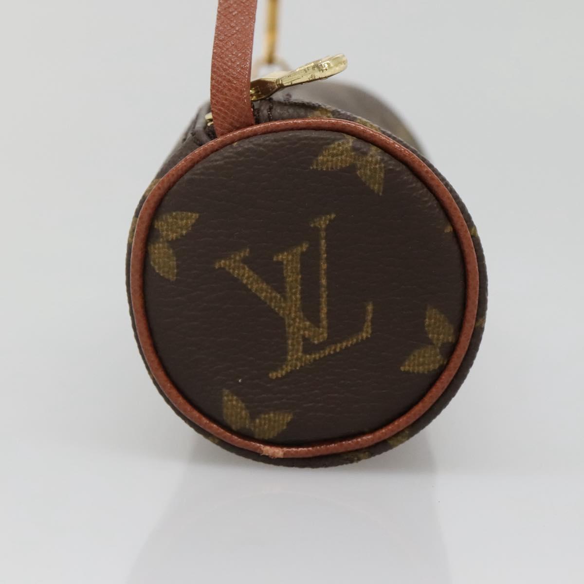LOUIS VUITTON Monogram Papillon Pouch LV Auth 134775