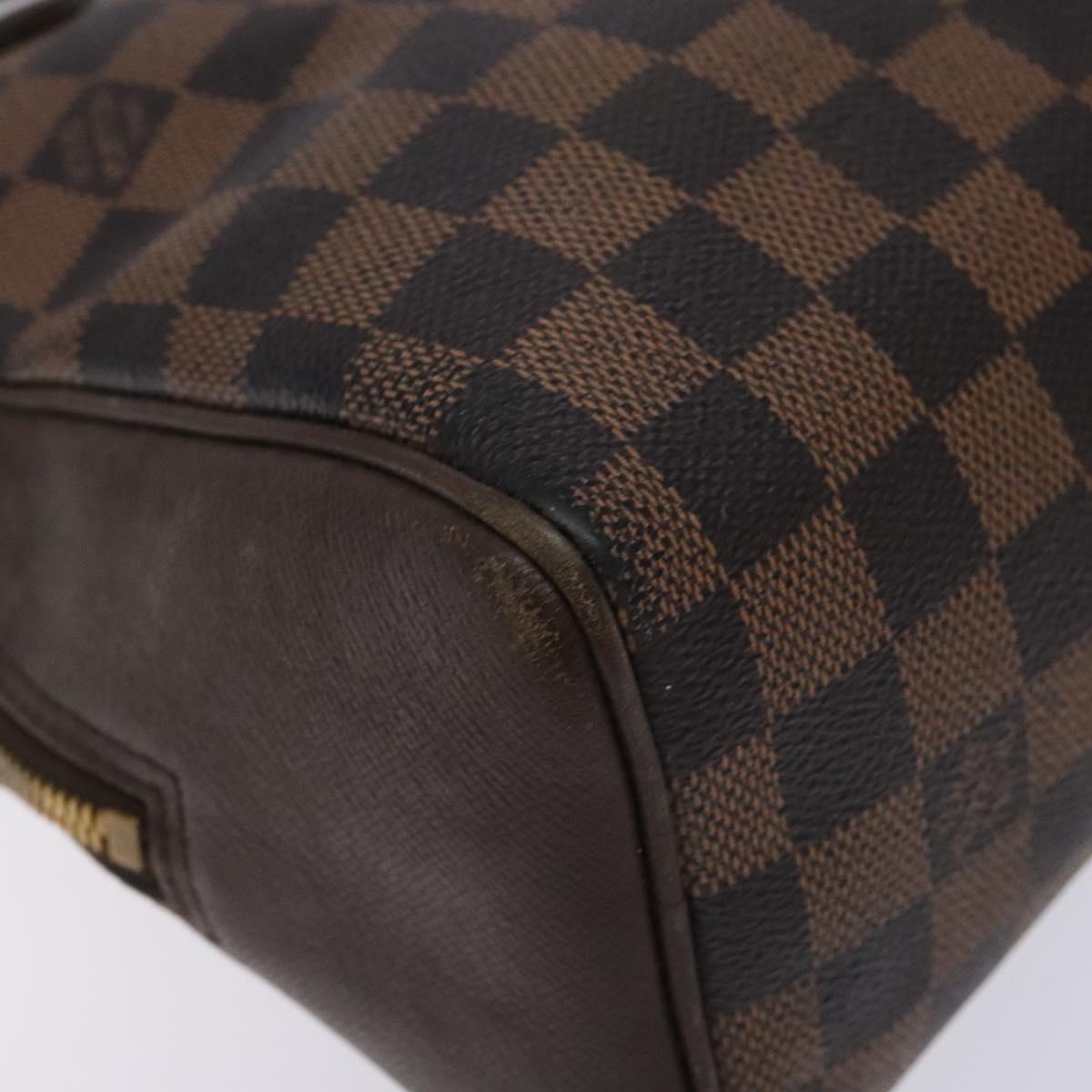 LOUIS VUITTON Damier Ebene Brera Hand Bag N51150 LV Auth 134786