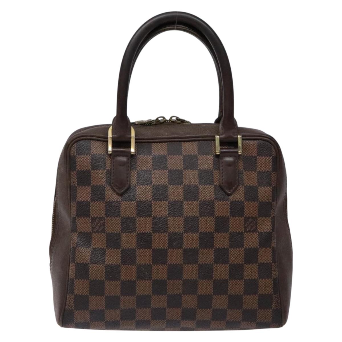 LOUIS VUITTON Damier Ebene Brera Hand Bag N51150 LV Auth 134786