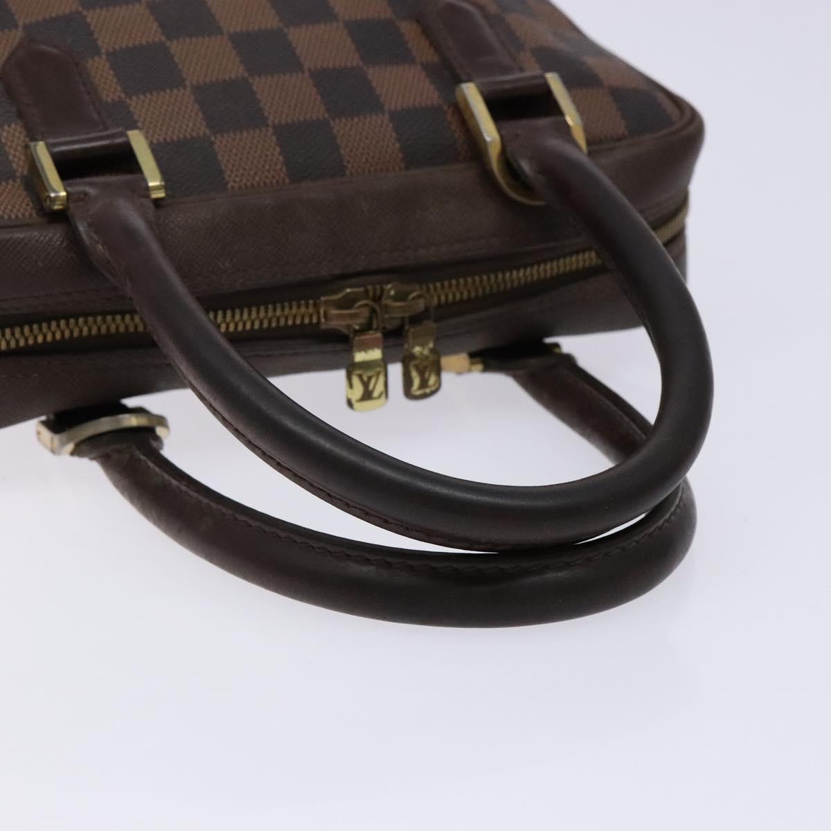 LOUIS VUITTON Damier Ebene Brera Hand Bag N51150 LV Auth 134786