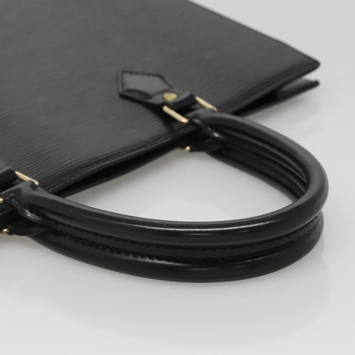 LOUIS VUITTON Epi Sac Plat Hand Bag Black M59082 LV Auth 134789
