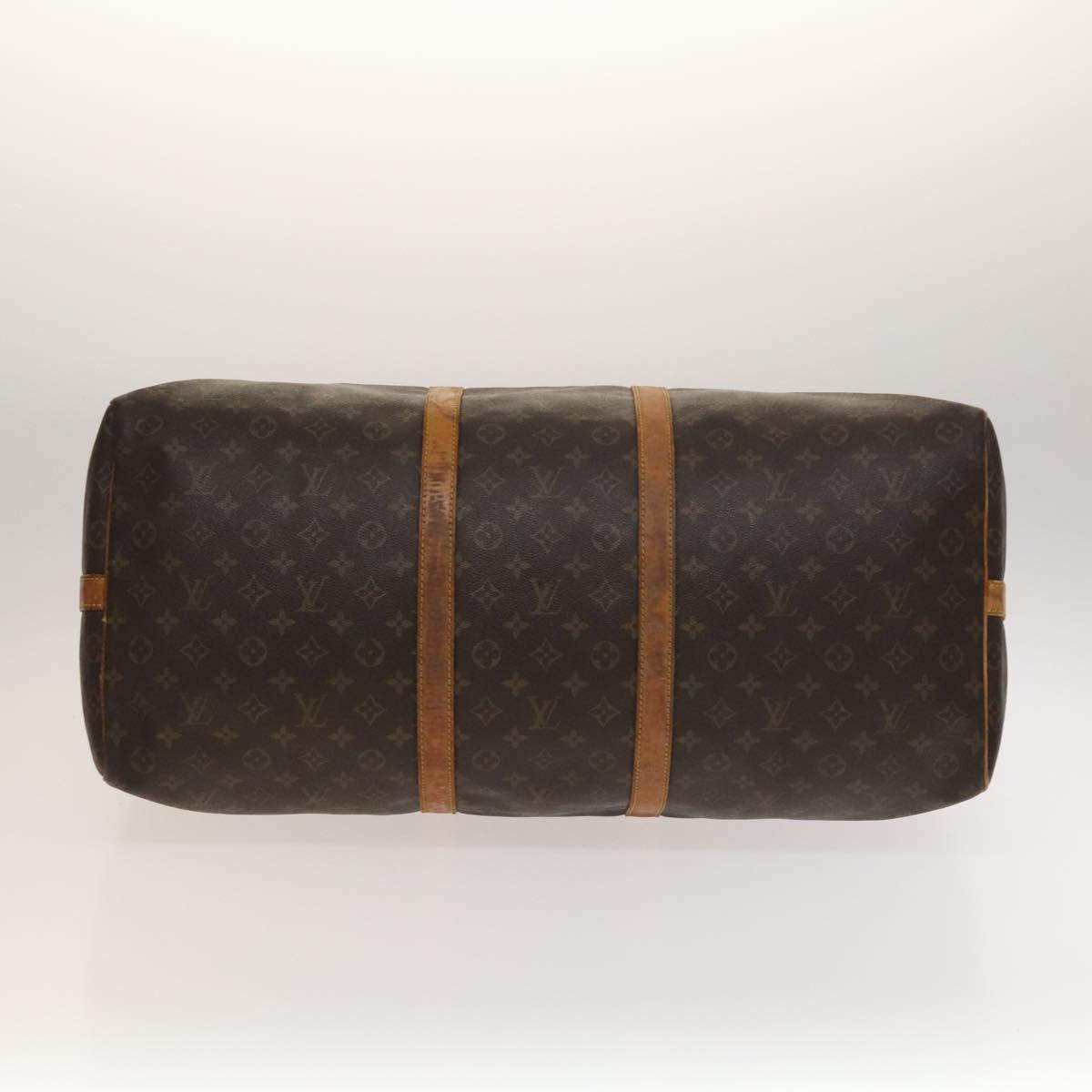 LOUIS VUITTON Monogram Keepall Bandouliere 60 Boston Bag M41412 LV Auth 134797