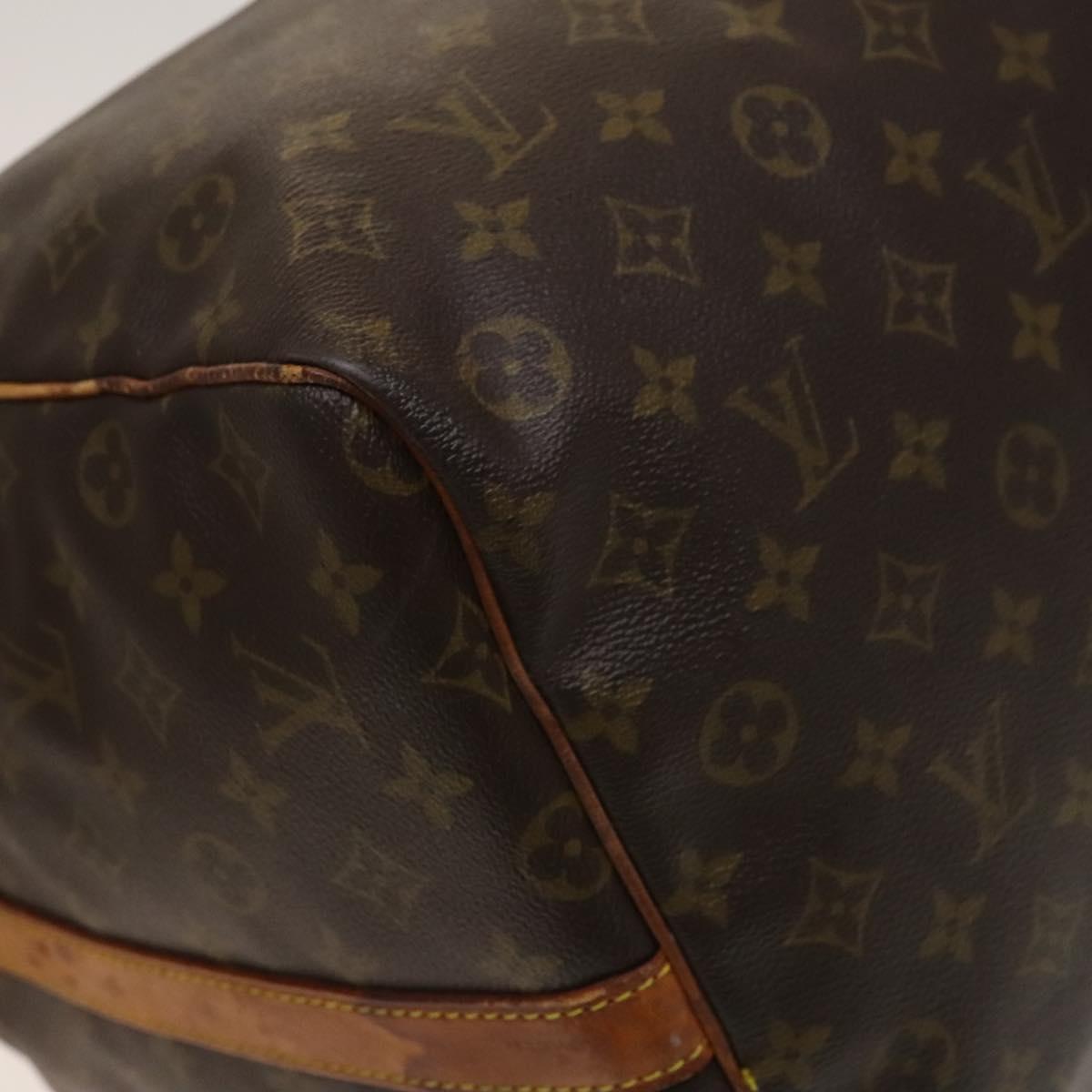 LOUIS VUITTON Monogram Keepall Bandouliere 60 Boston Bag M41412 LV Auth 134797
