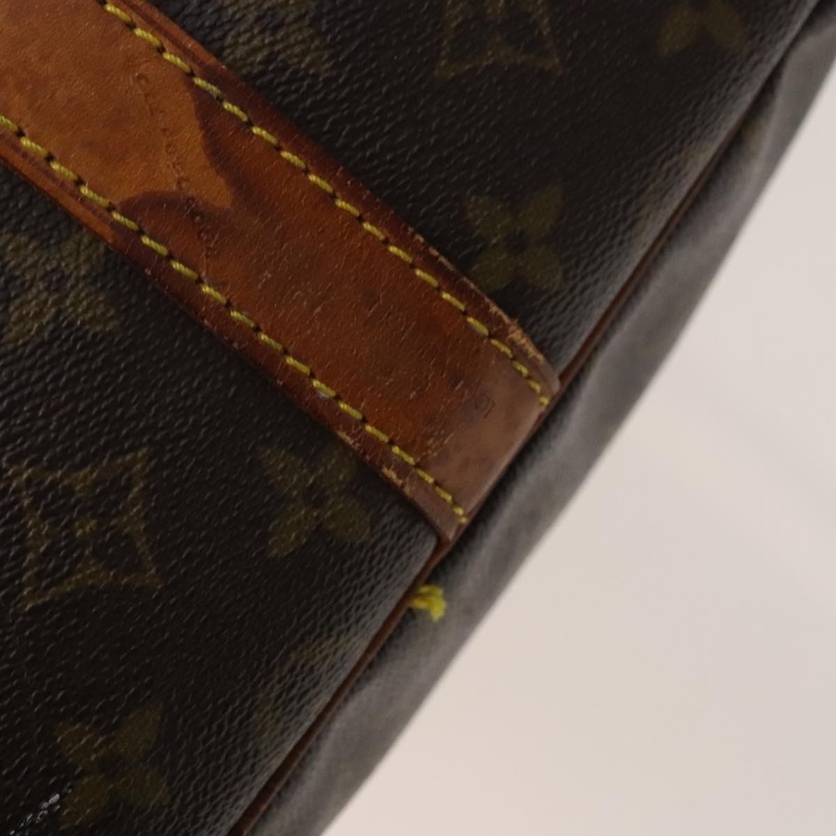 LOUIS VUITTON Monogram Keepall Bandouliere 60 Boston Bag M41412 LV Auth 134797