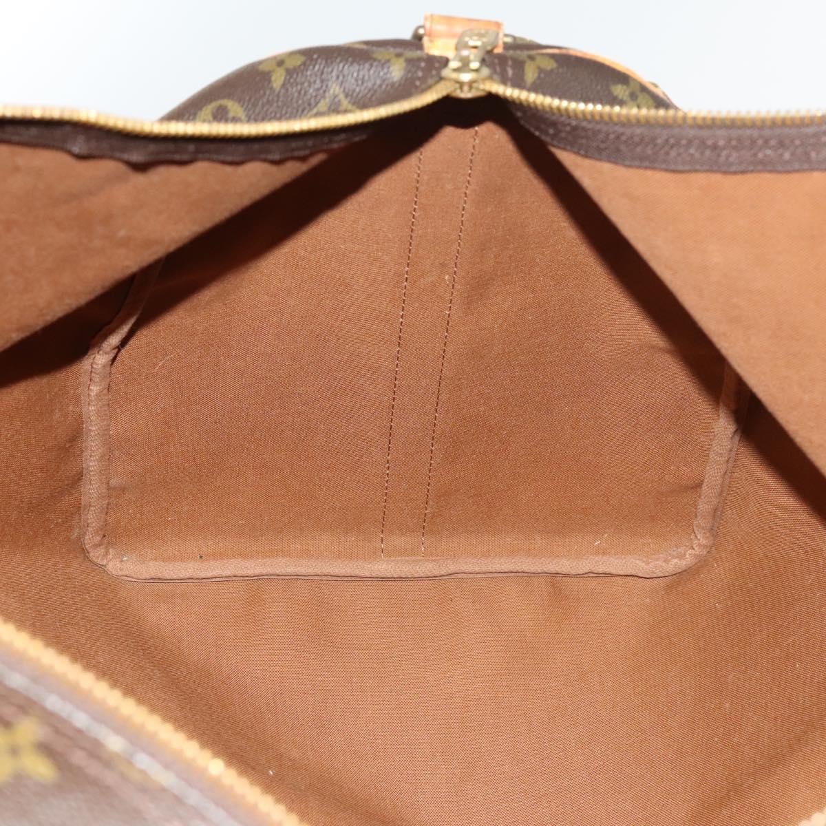 LOUIS VUITTON Monogram Keepall Bandouliere 60 Boston Bag M41412 LV Auth 134797