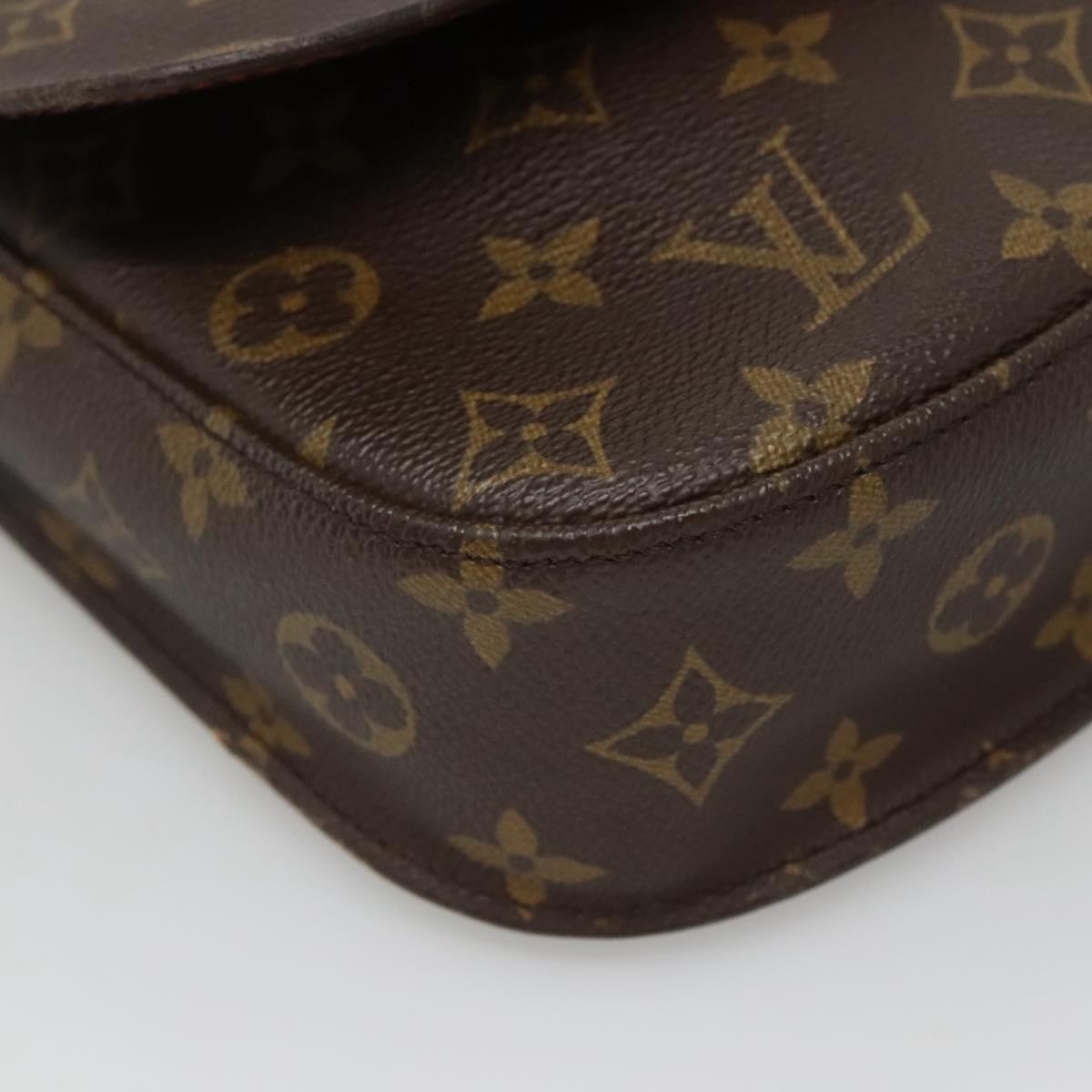 LOUIS VUITTON Monogram Saint Cloud MM Shoulder Bag M51243 LV Auth 134803