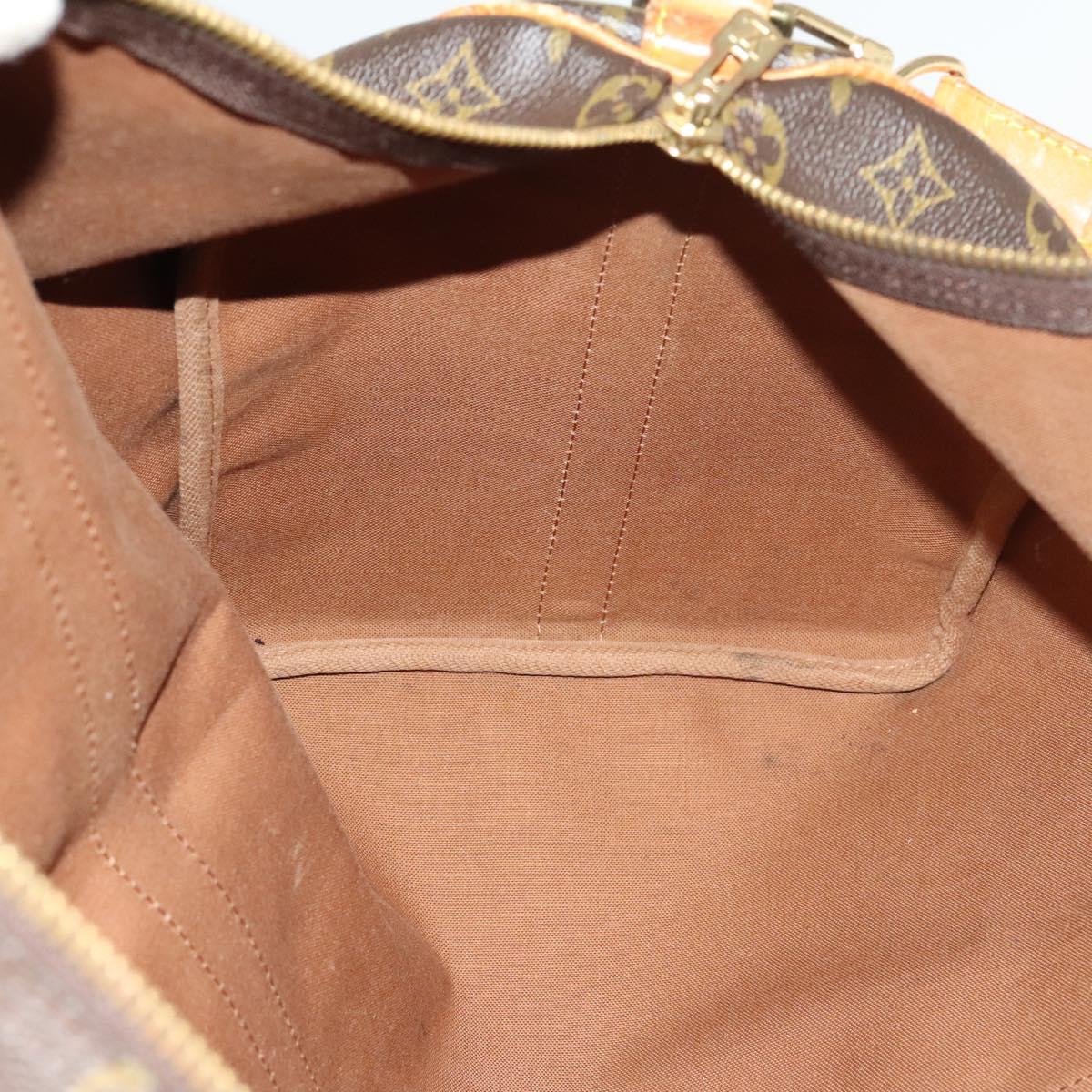 LOUIS VUITTON Monogram Keepall Bandouliere 50 Boston Bag M41416 LV Auth 134816