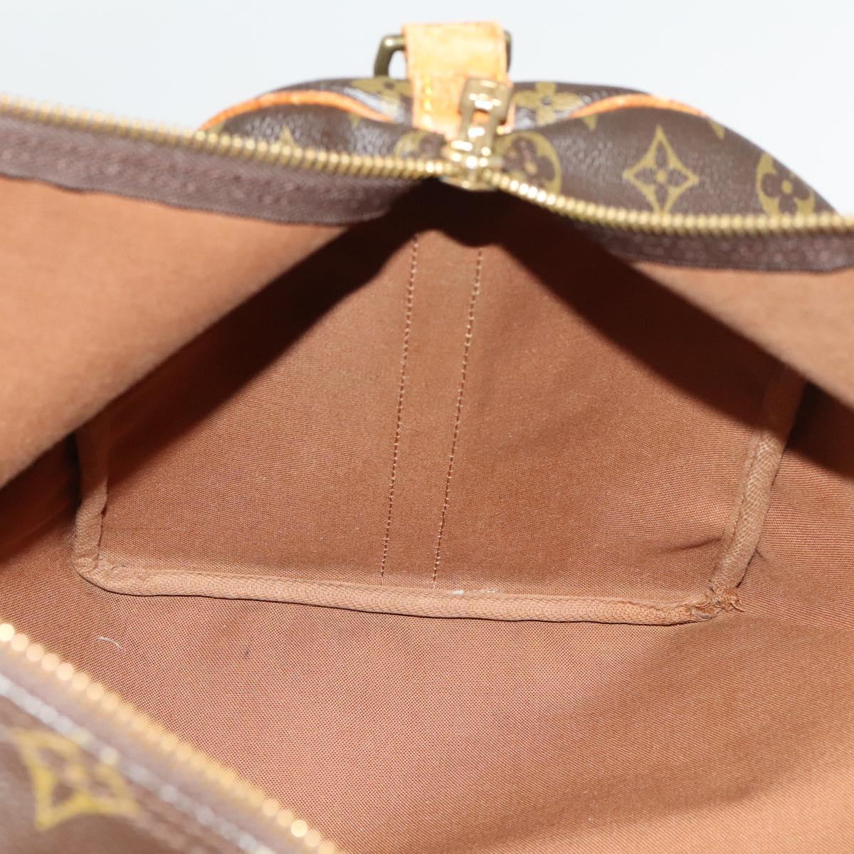 LOUIS VUITTON Monogram Keepall Bandouliere 50 Boston Bag M41416 LV Auth 134816