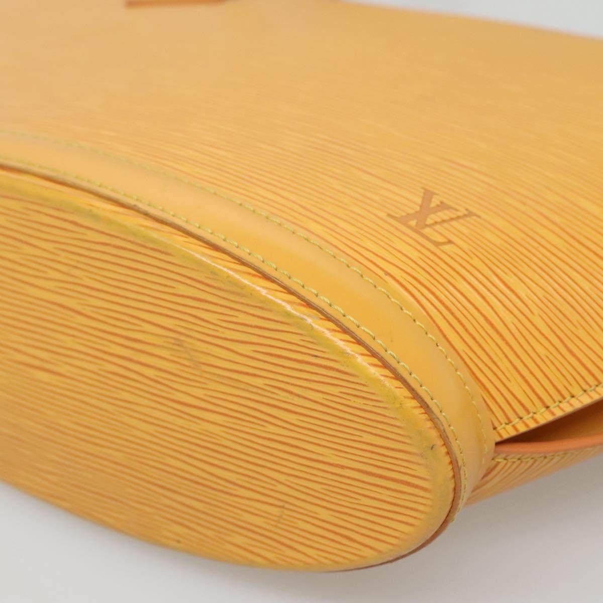 LOUIS VUITTON Epi Saint Jacques Poignees Long Bag Yellow M52339 LV Auth 134834