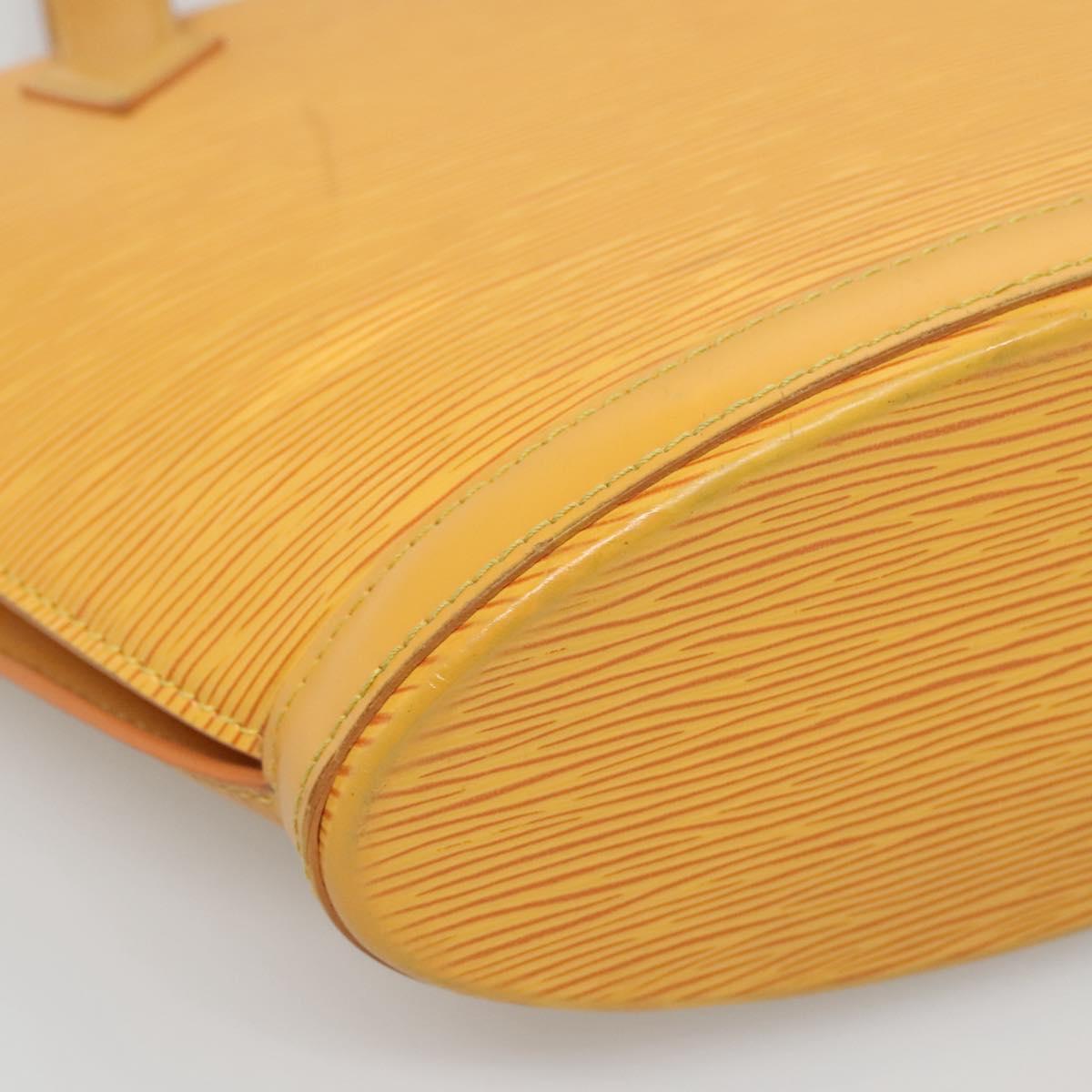 LOUIS VUITTON Epi Saint Jacques Poignees Long Bag Yellow M52339 LV Auth 134834