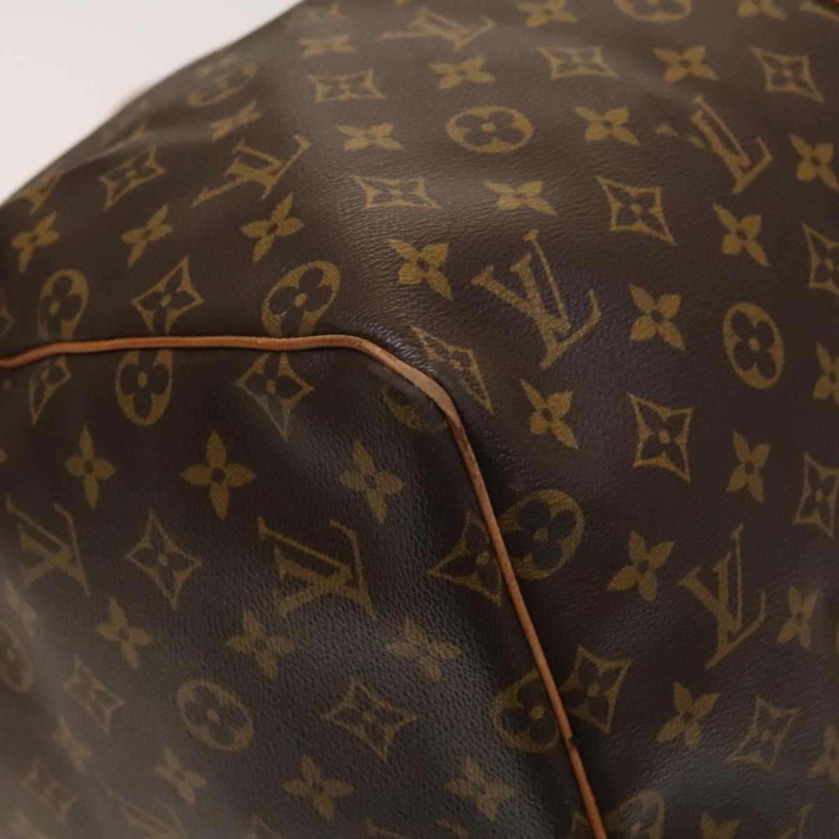 LOUIS VUITTON Monogram Keepall 55 Boston Bag M41424 LV Auth 134846