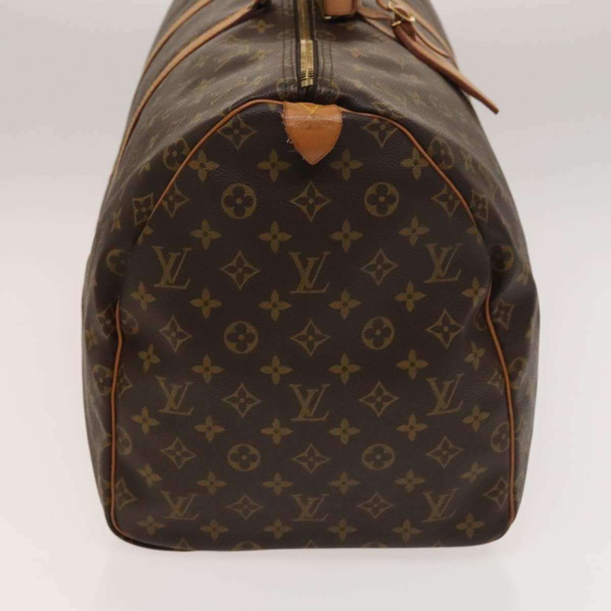 LOUIS VUITTON Monogram Keepall 55 Boston Bag M41424 LV Auth 134846