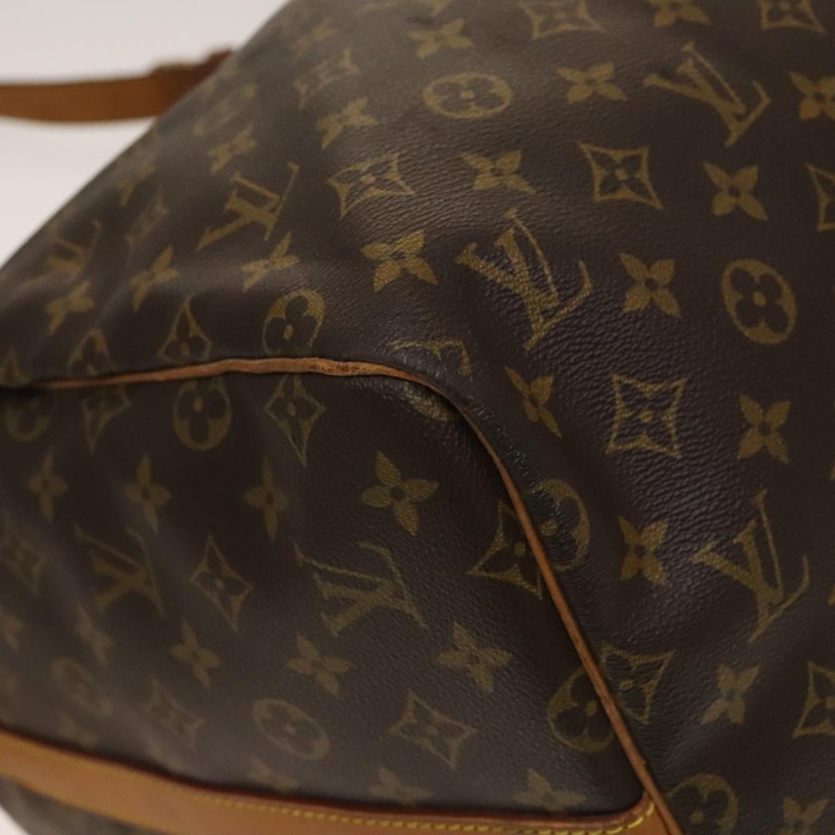 LOUIS VUITTON Monogram Keepall Bandouliere 55 Boston Bag M41414 LV Auth 134849