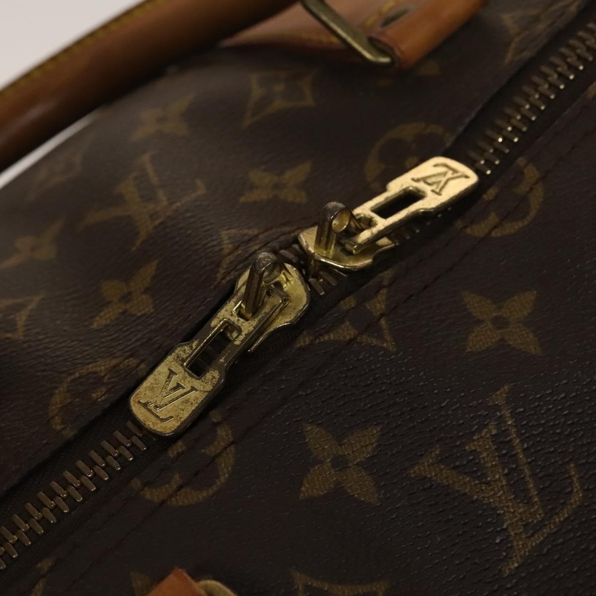 LOUIS VUITTON Monogram Keepall Bandouliere 55 Boston Bag M41414 LV Auth 134849