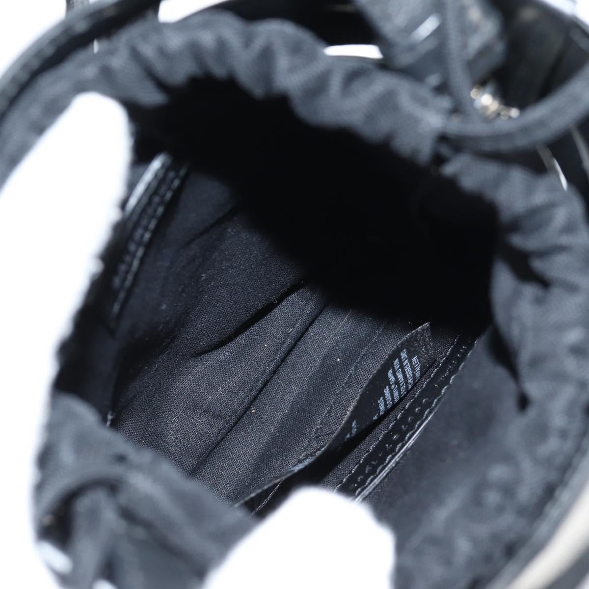 BALENCIAGA Hand Bag Leather 2way Black 660787 Auth 134863V
