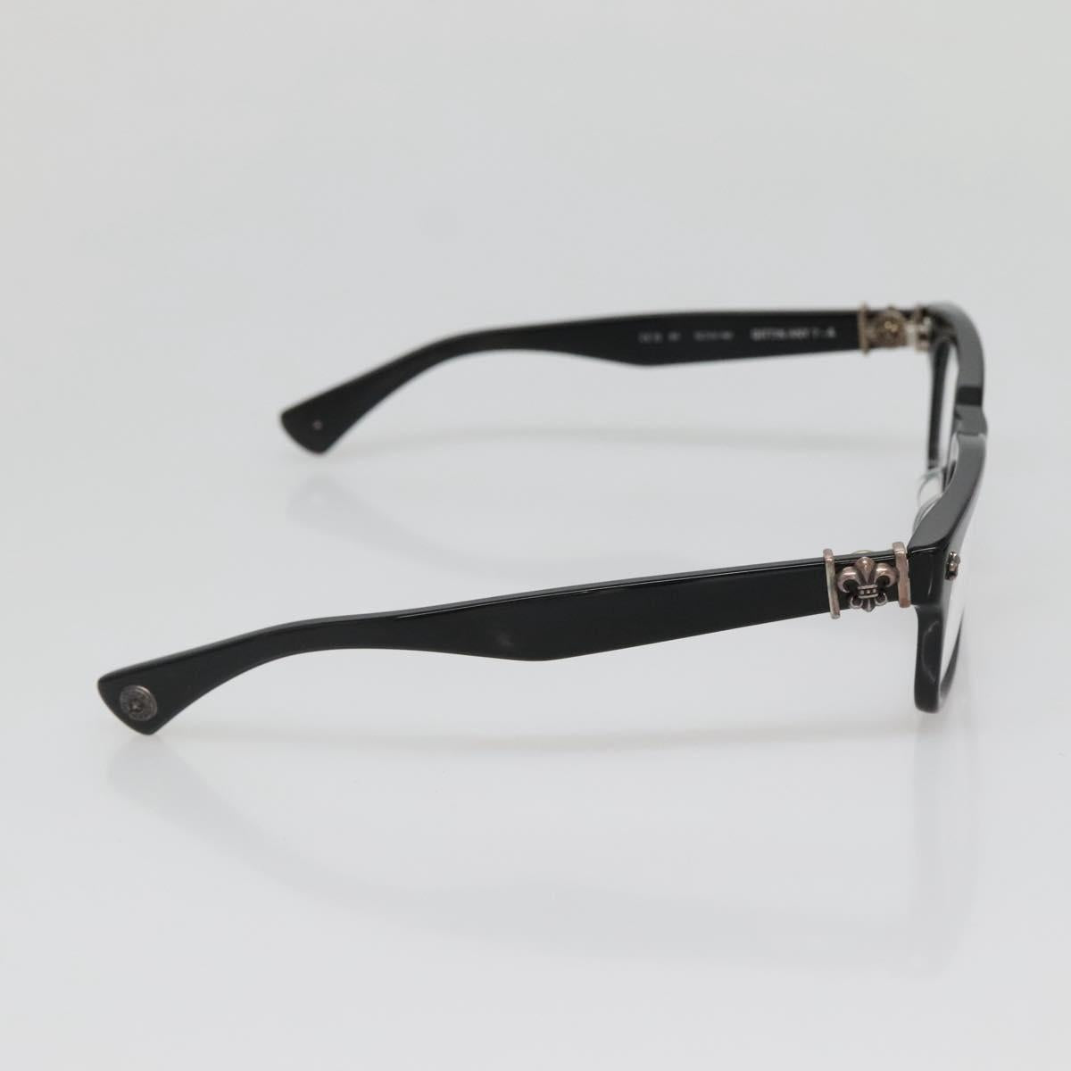 Chrome Hearts GITTIN ANU Glasses Ag925 Black Auth 134896M