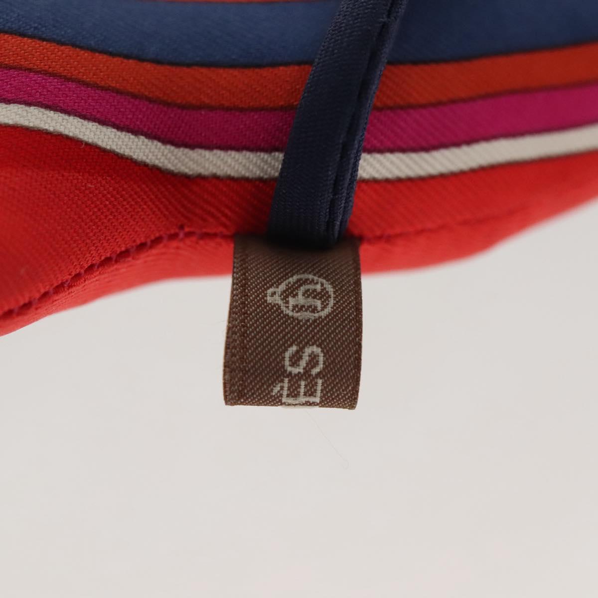 HERMES Bag Charm Silk Purple Auth 134898M