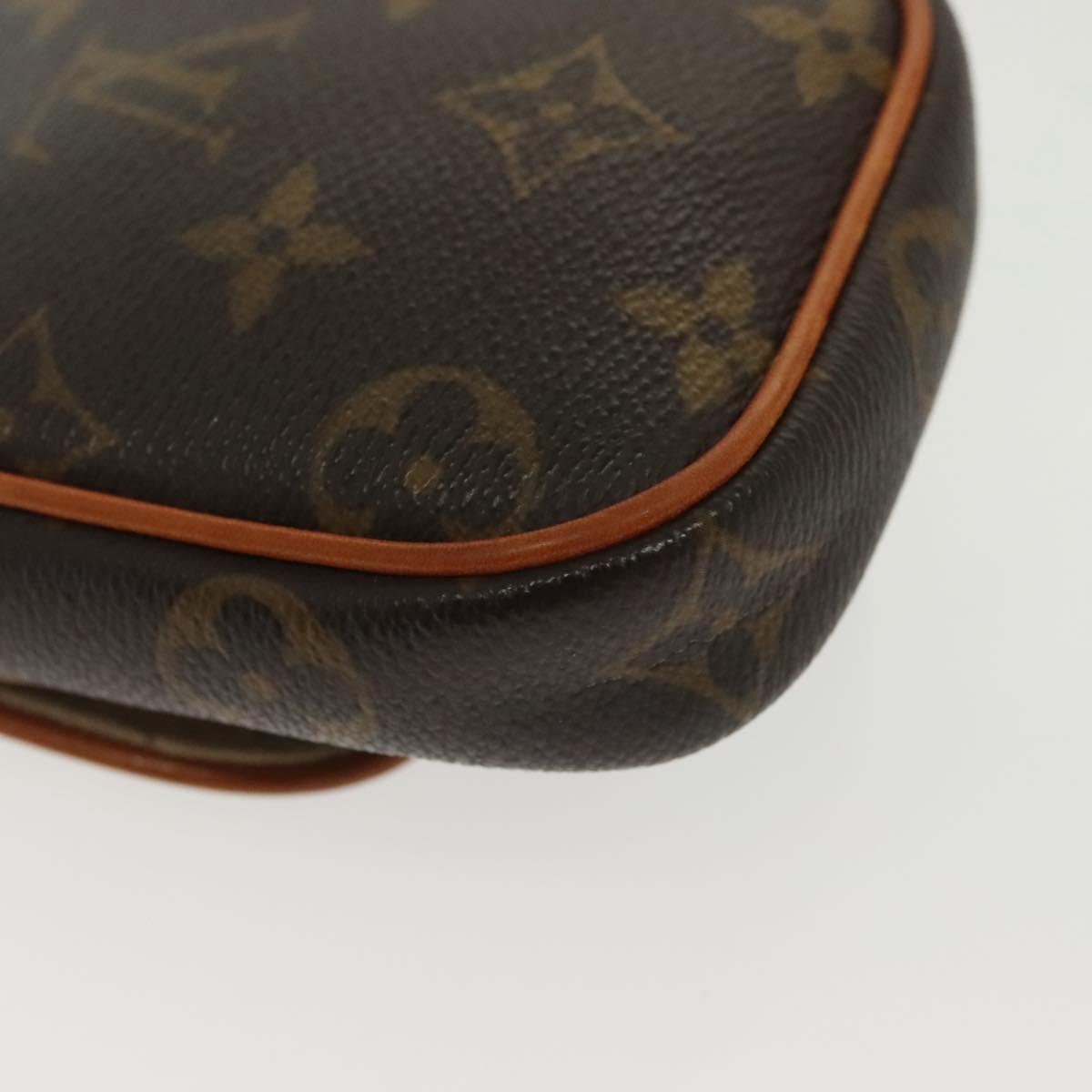 LOUIS VUITTON Monogram Pochette Cancun Shoulder Bag M60018 LV Auth 134905
