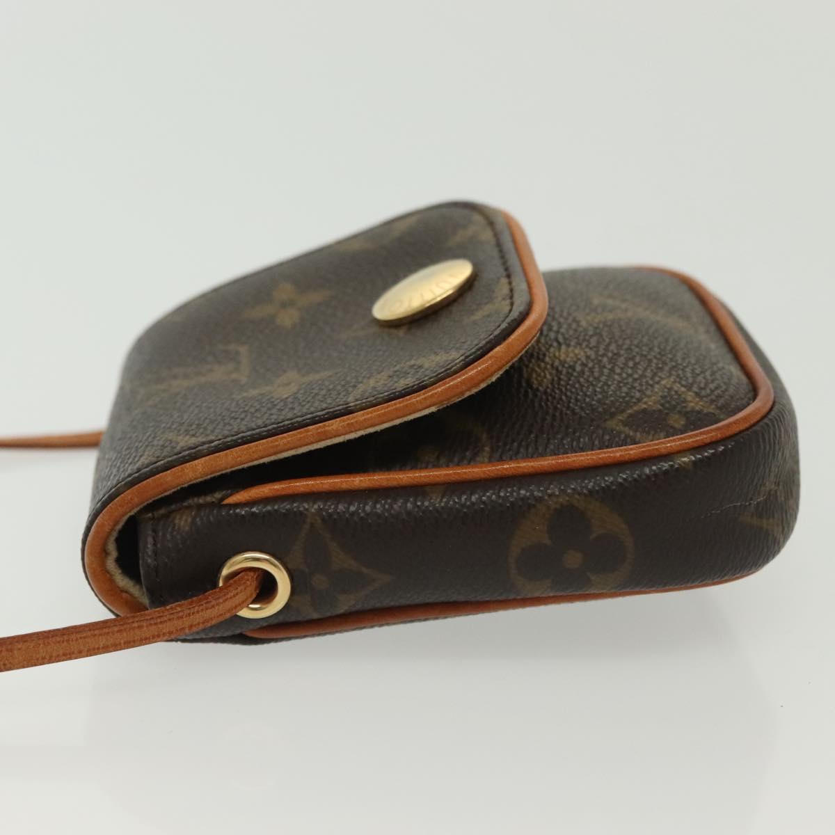 LOUIS VUITTON Monogram Pochette Cancun Shoulder Bag M60018 LV Auth 134905