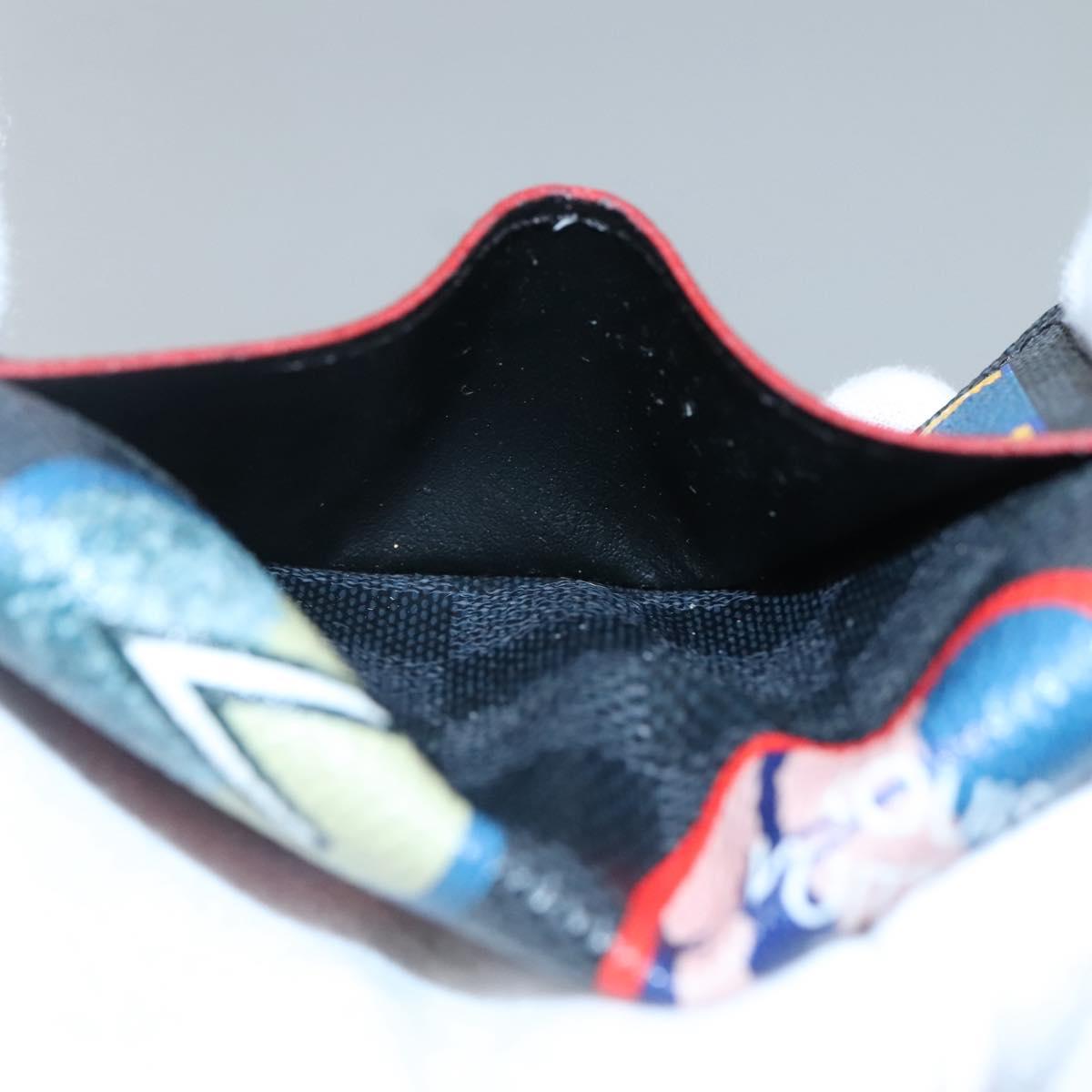 LOUIS VUITTON Damier Graphite Alps Organizer De Poch Case N60130 LV Auth 134909M