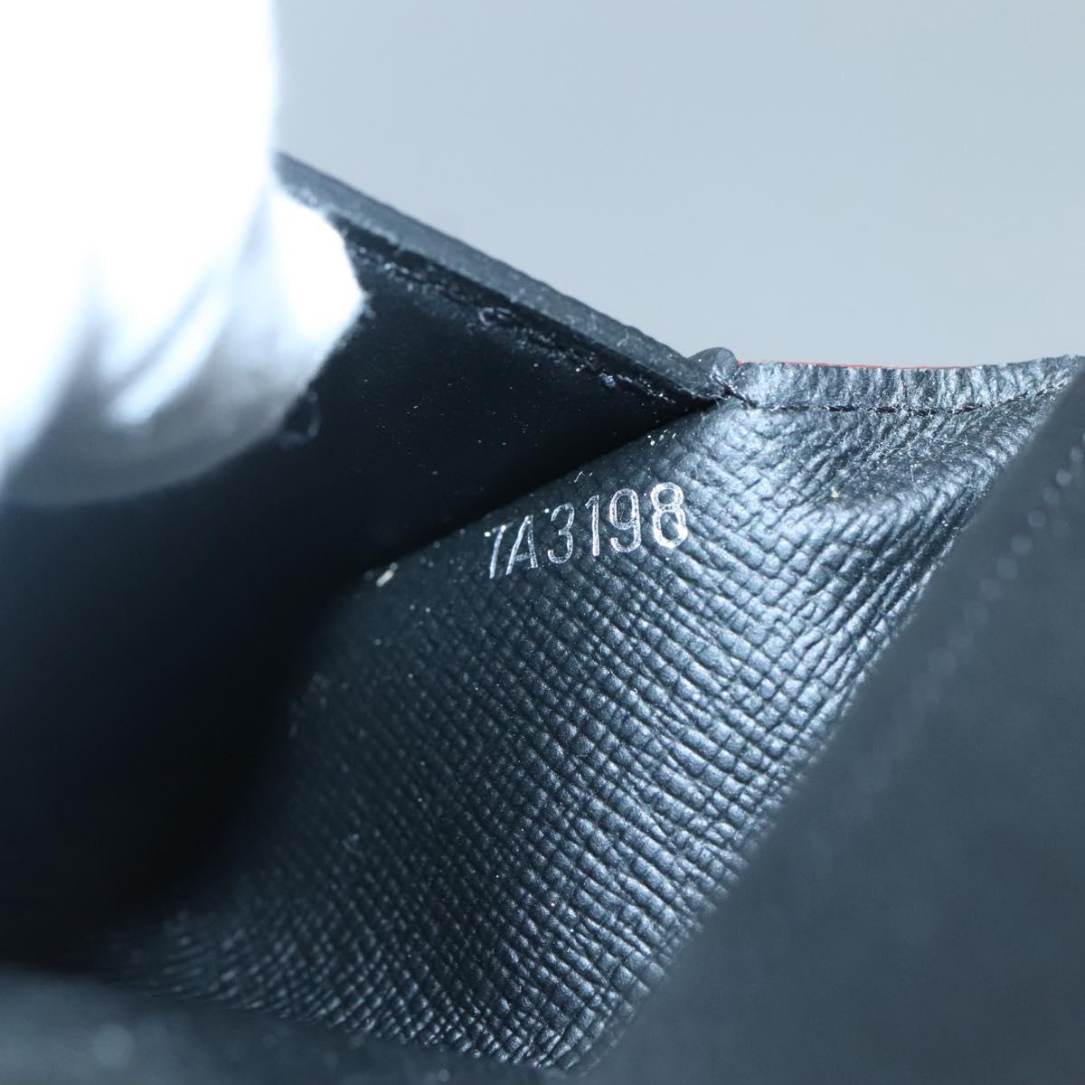 LOUIS VUITTON Damier Graphite Alps Organizer De Poch Case N60130 LV Auth 134909M