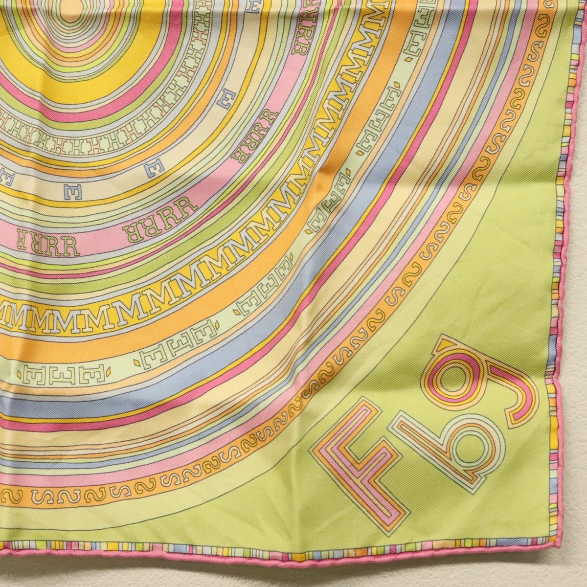 HERMES Carre 40 Scarf ""FRANCE PARIS 24 FBG"" Silk Green Auth 134912M