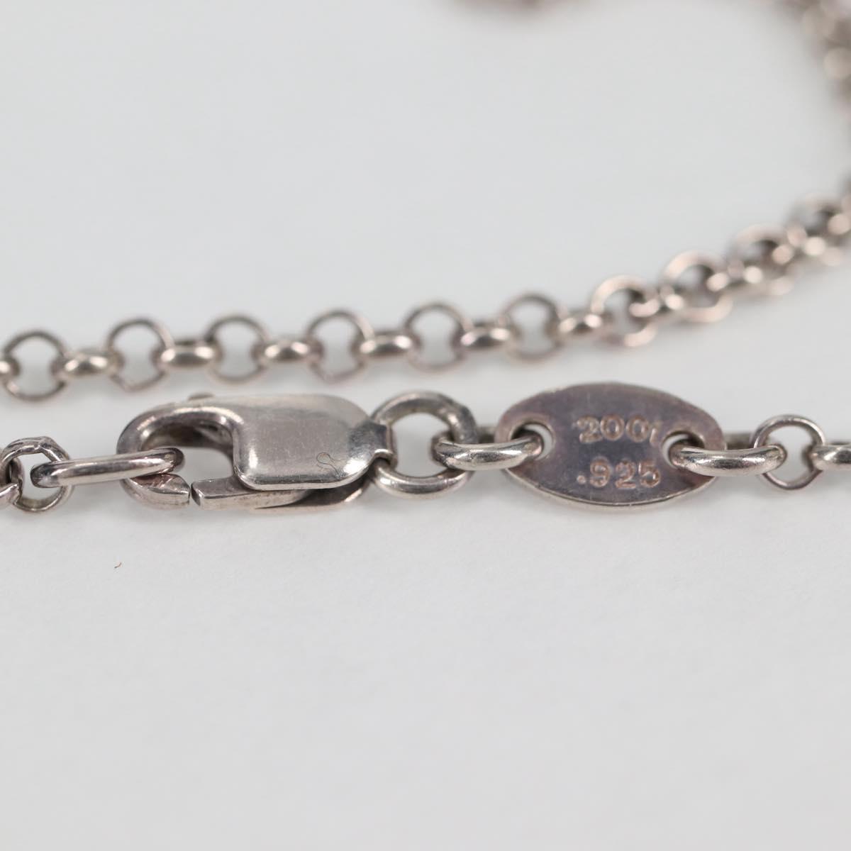 Chrome Hearts Roll Chain Necklace Ag925 Silver Auth 134925M